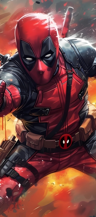 319x720 Resolution Deadpool 2k24 Fan Art 319x720 Resolution Wallpaper ...