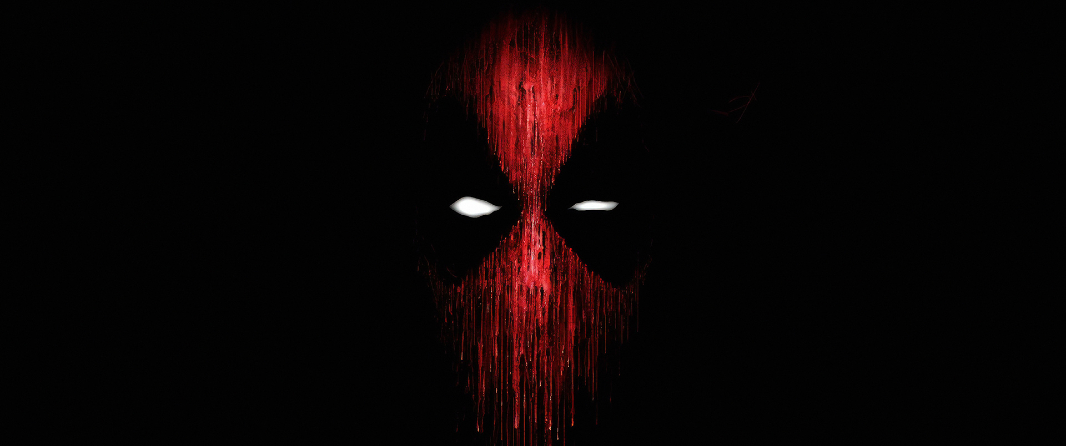 3440x1440 Resolution Deadpool Mask Minimalist 3440x1440 Resolution