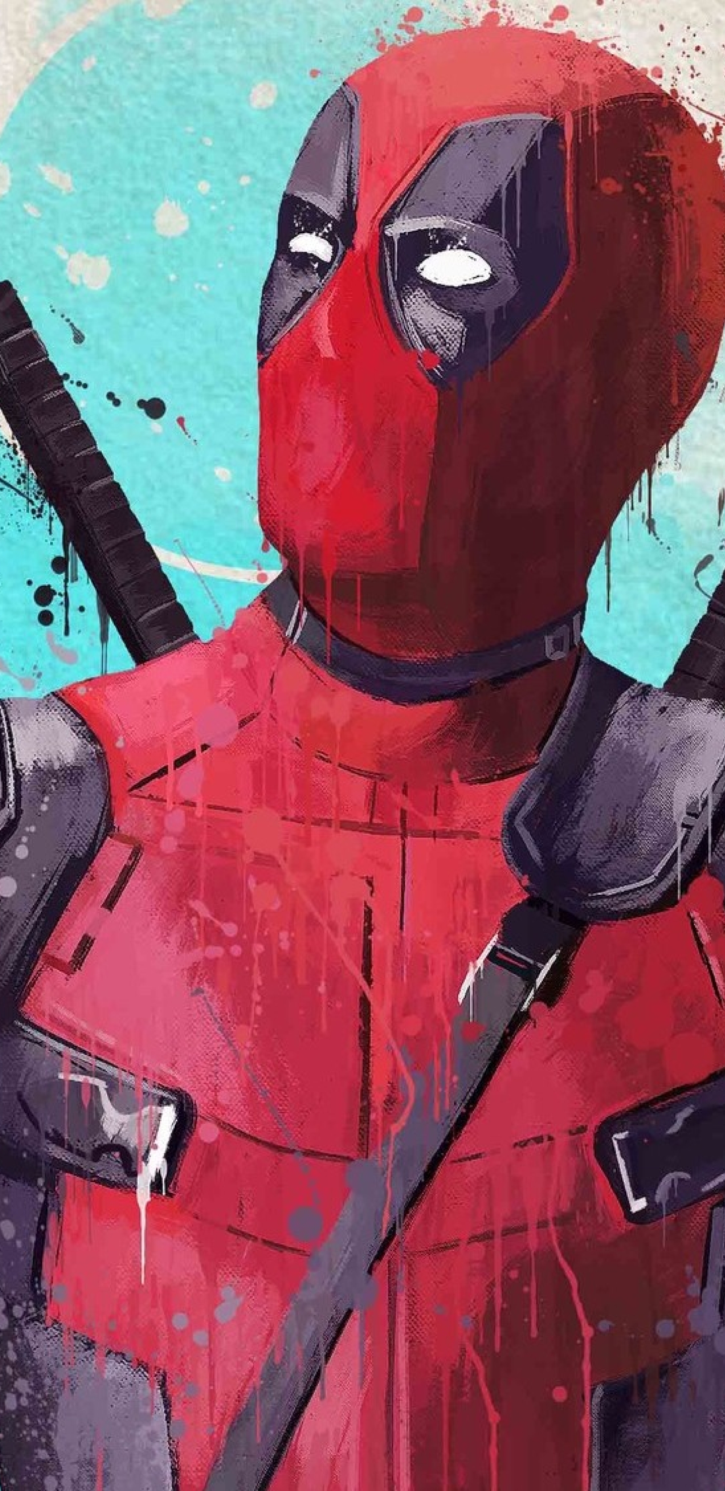 1440x2960 Deadpool Splash Art Samsung Galaxy Note 9,8, S9,S8,S8+ QHD  Wallpaper, HD Movies 4K Wallpapers, Images, Photos and Background -  Wallpapers Den