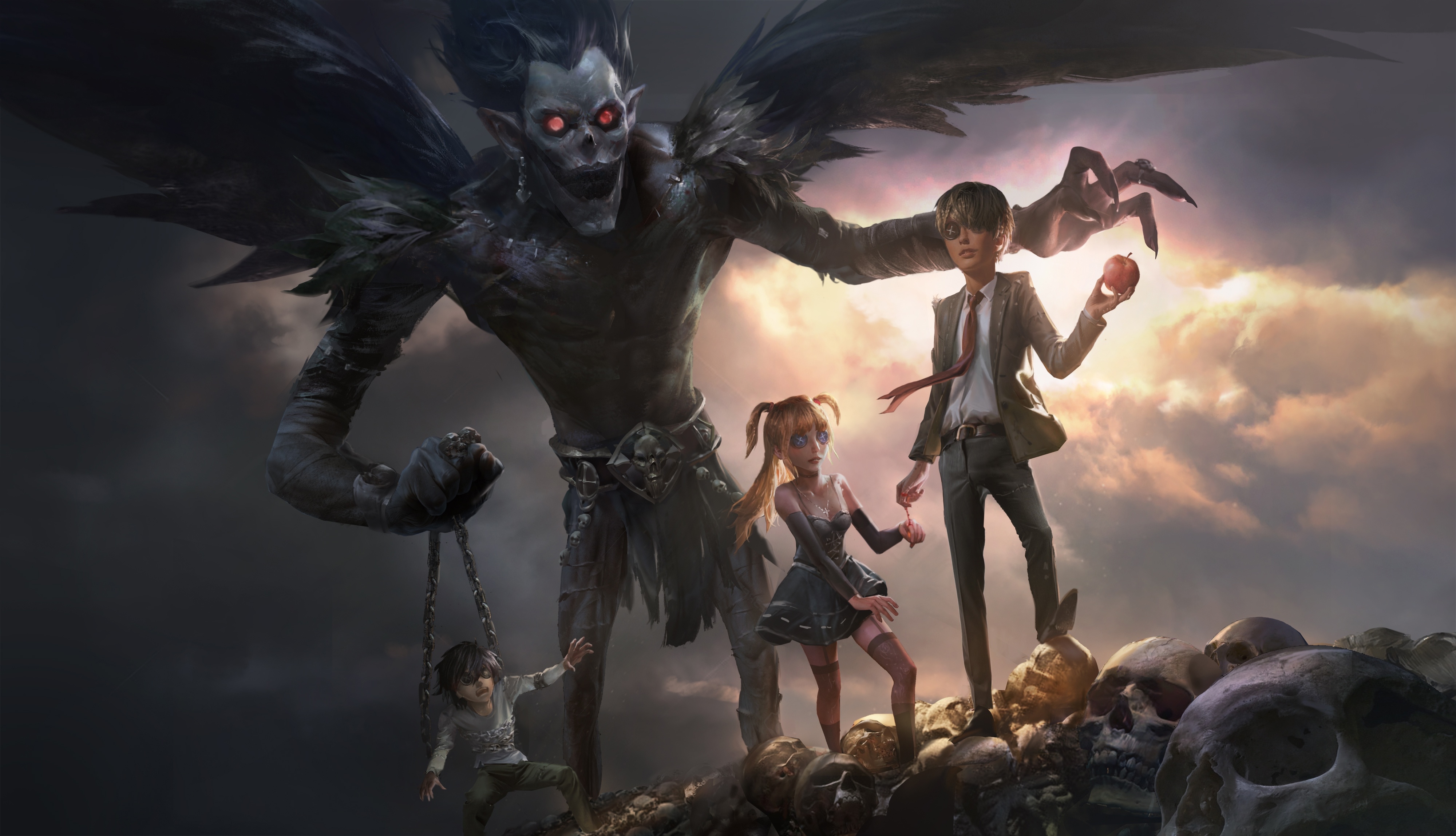 Death Note 4k Gaming Wallpaper, HD Anime 4K Wallpapers, Images, Photos and  Background - Wallpapers Den