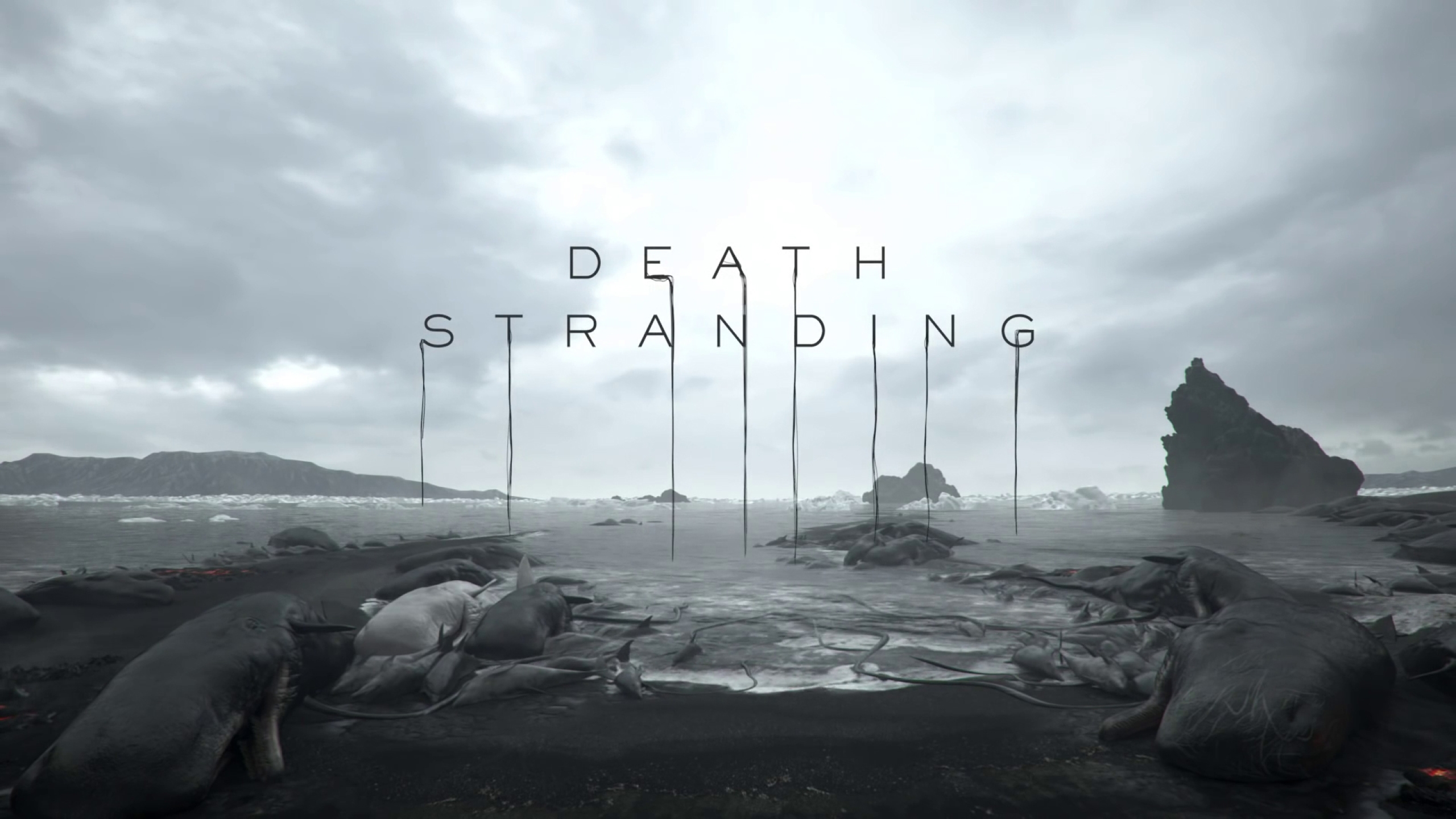 2560x1440 Death Stranding Logo 1440p Resolution Wallpaper Hd