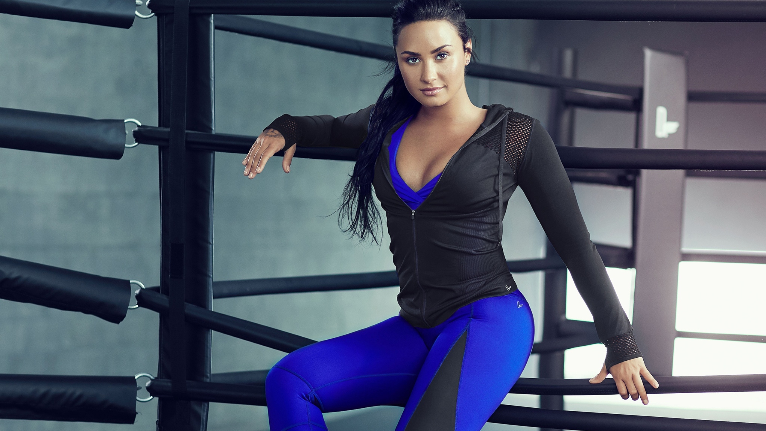 2560x1440 Demi Lovato Singer Fitness Photoshoot 1440P Resolution ...
