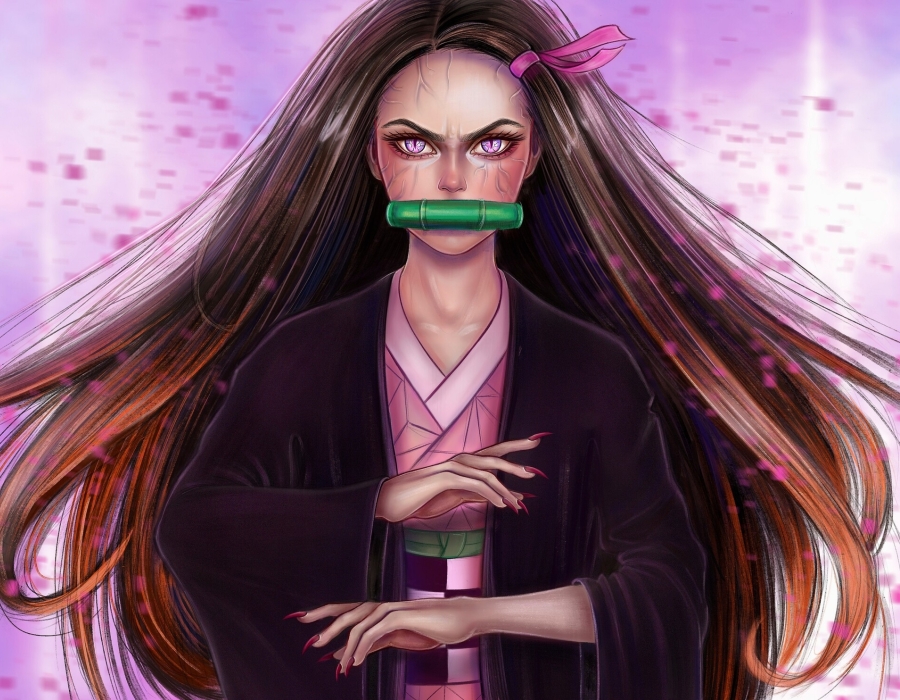 Nezuko Kamado Digital Illustration Of Nezuko S Final Demon Flickr My Xxx Hot Girl 9410