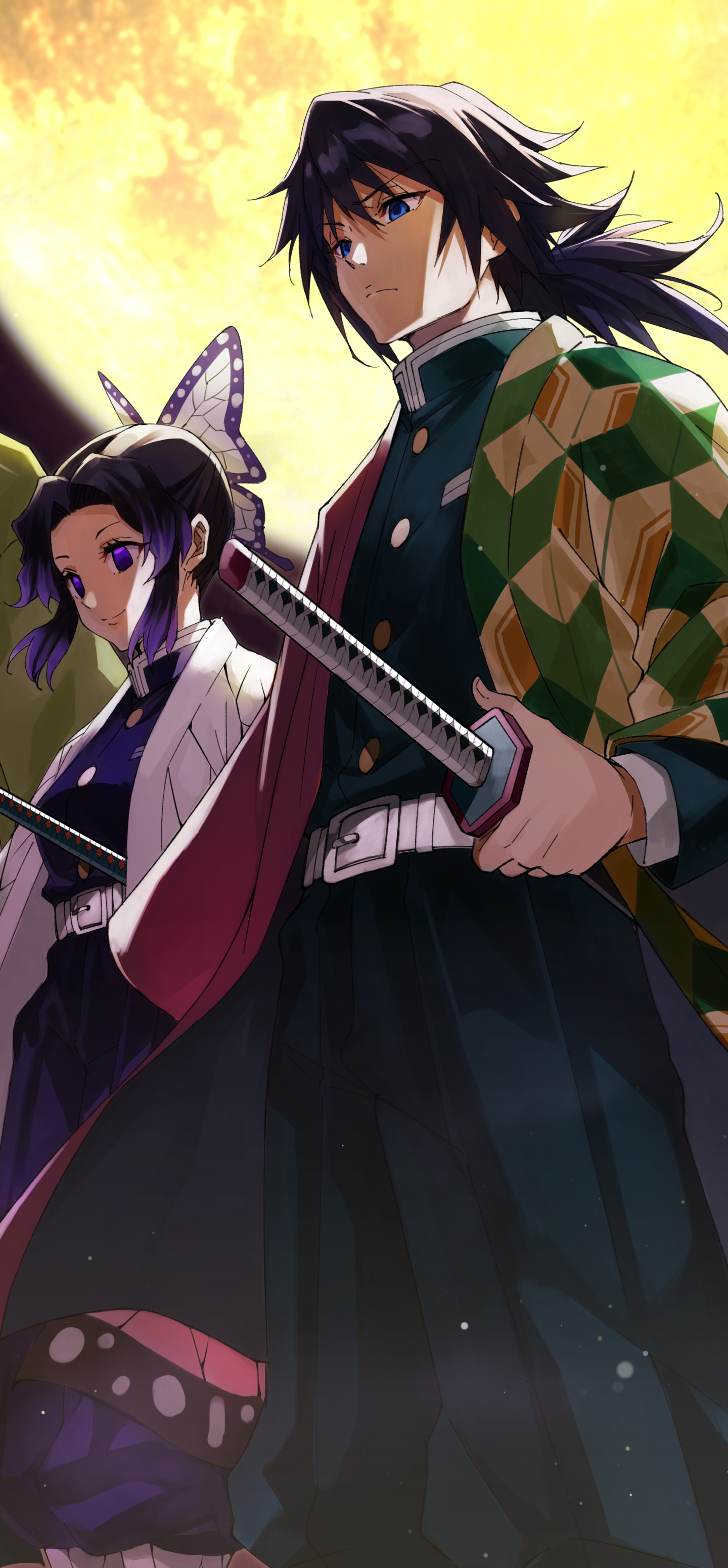 1440x3100 Demon Slayer Kimetsu no Yaiba 4K Characters 1440x3100