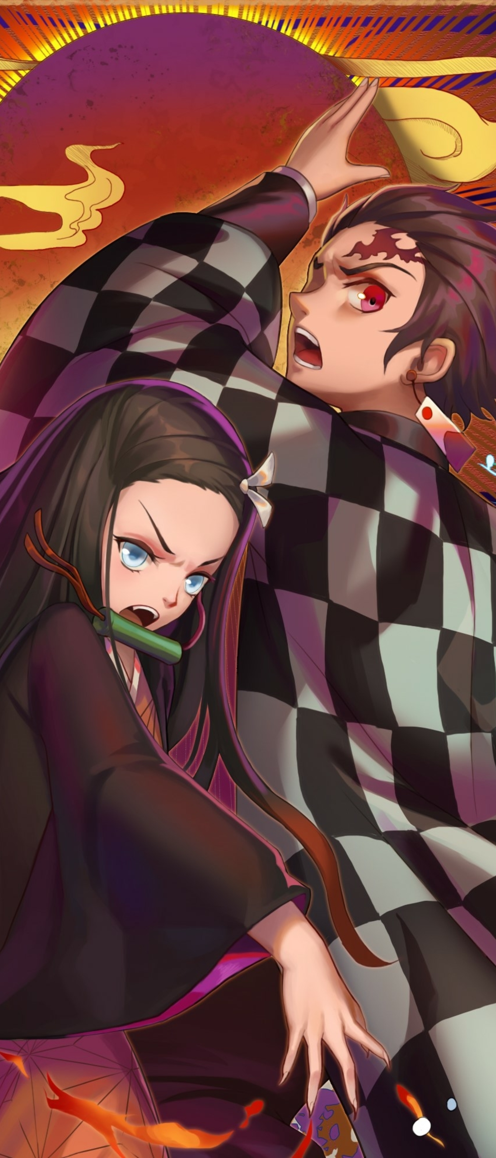 X Resolution Demon Slayer Kimetsu No Yaiba Art Nezuko X Tanjiro