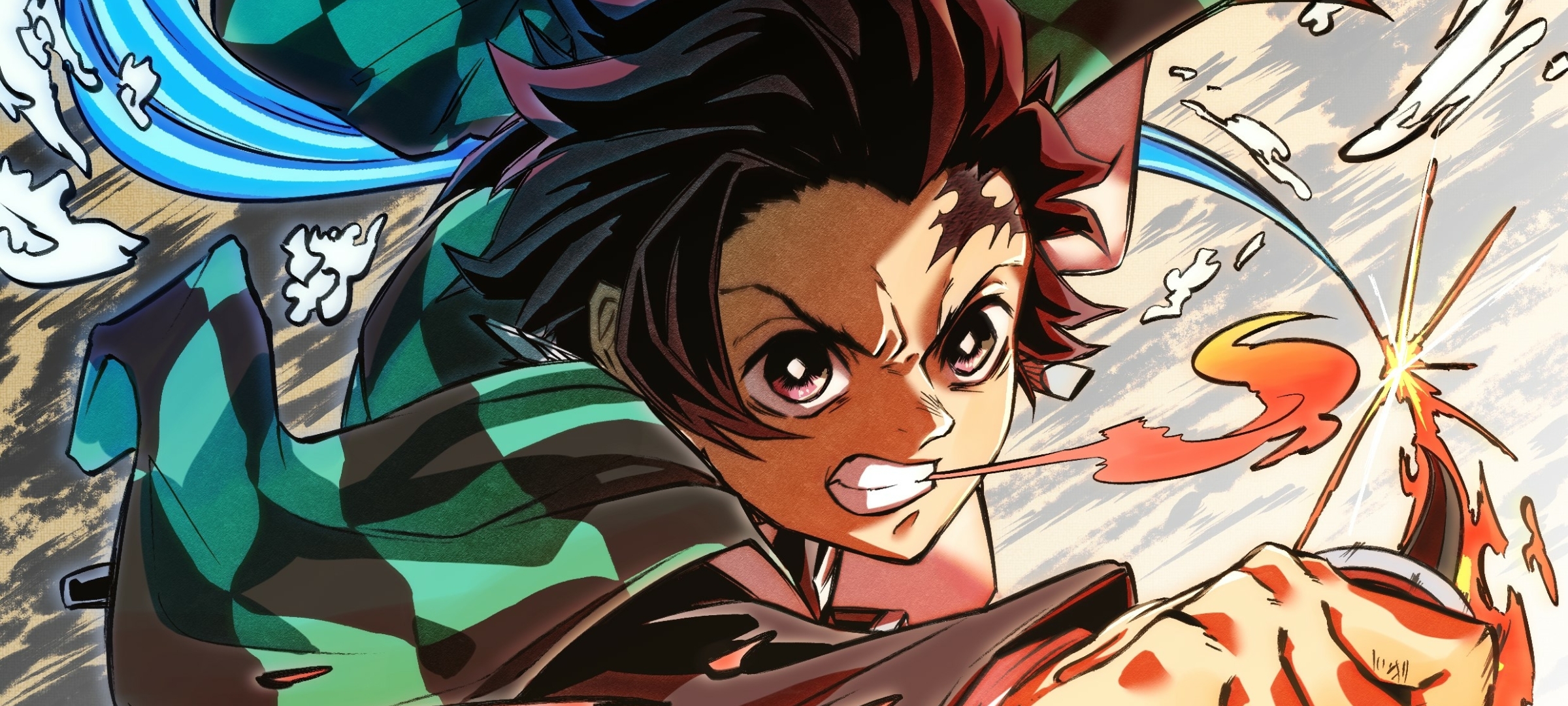 2400x1080 Demon Slayer Kimetsu No Yaiba Hd Tanjiro 2022 Art 2400x1080 Resolution Wallpaper Hd 8109