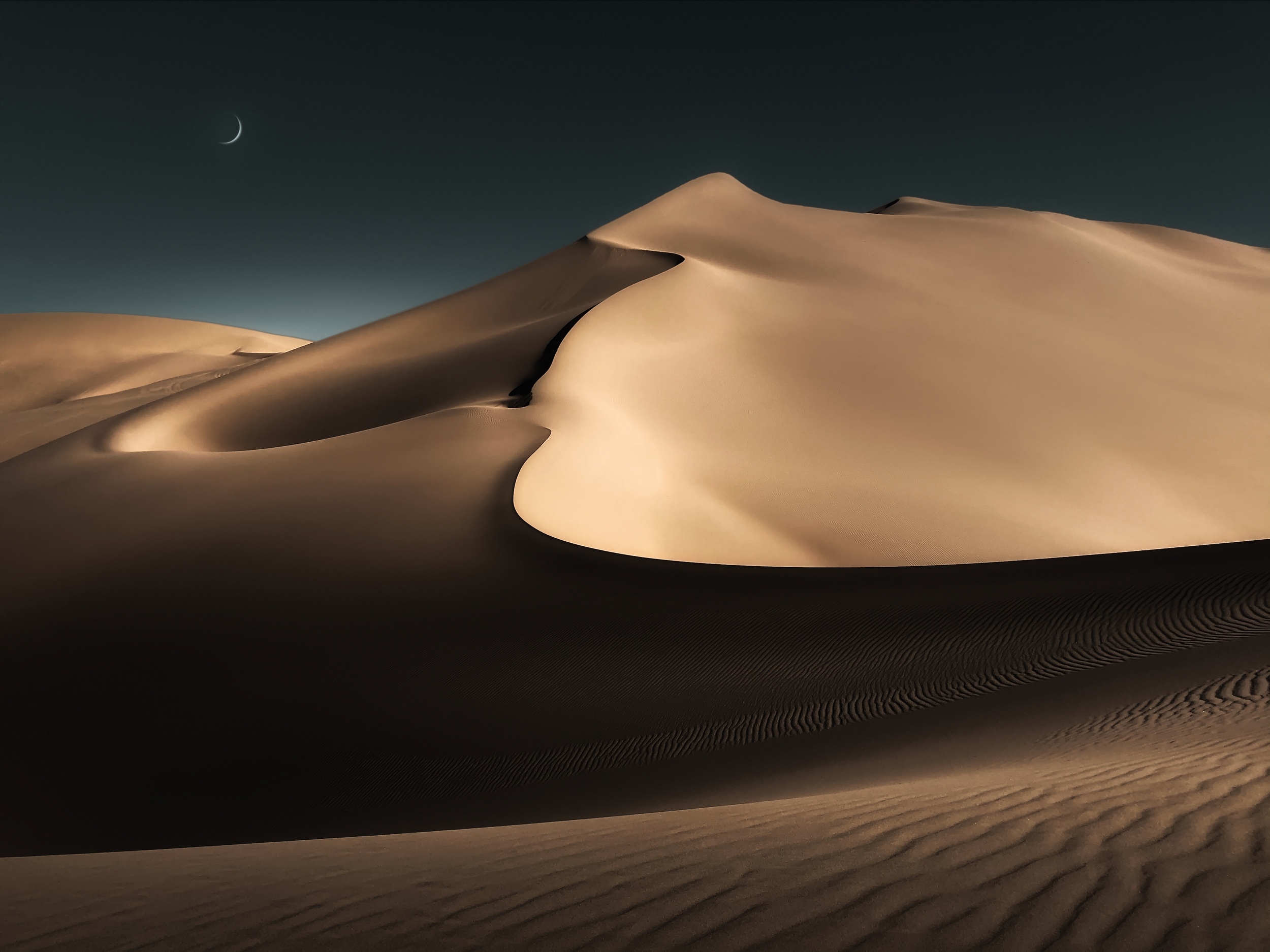 Desert Dune at Night Wallpaper, HD Nature 4K Wallpapers, Images, Photos and  Background - Wallpapers Den