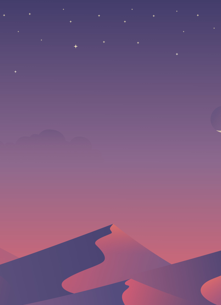 840x1160 Resolution Desert Nights Moon 5k Minimalism 840x1160 ...