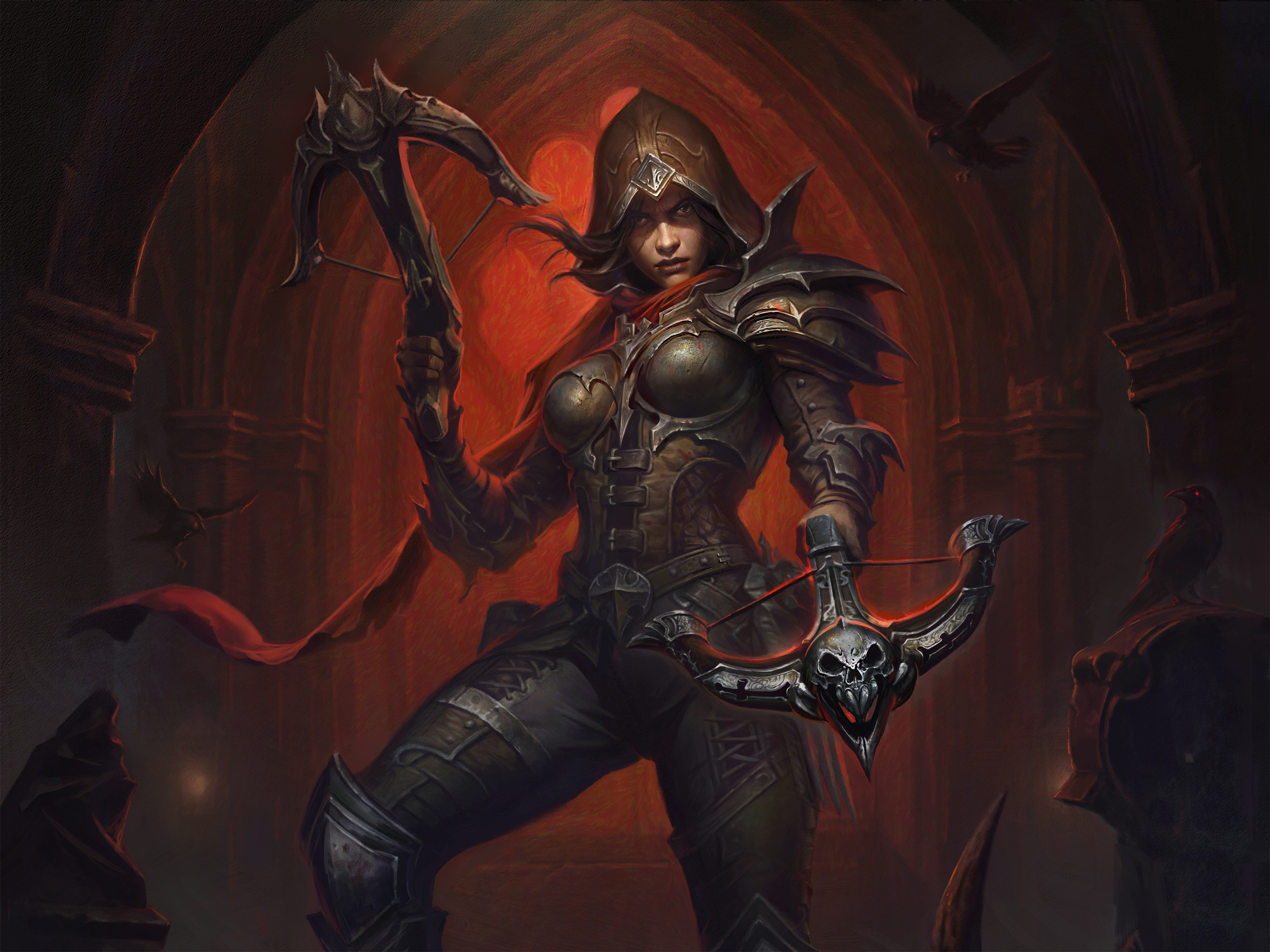 Diablo Immortal HD Demonhunter Female Wallpaper, HD Games 4K Wallpapers,  Images, Photos and Background - Wallpapers Den