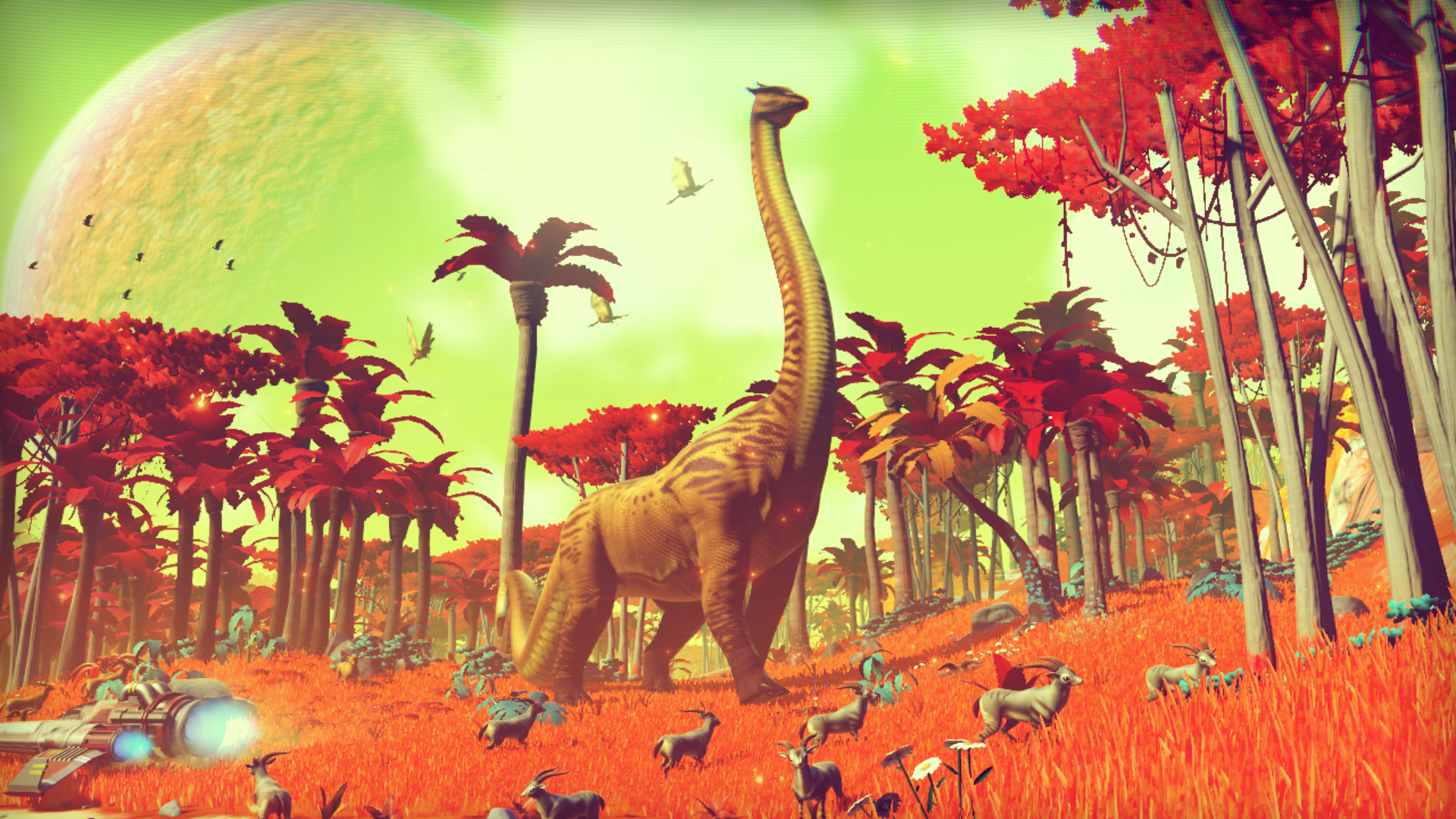 1920x1080 Dinosaur In No Mans Sky Game 1080P Laptop Full HD Wallpaper, HD  Games 4K Wallpapers, Images, Photos and Background - Wallpapers Den