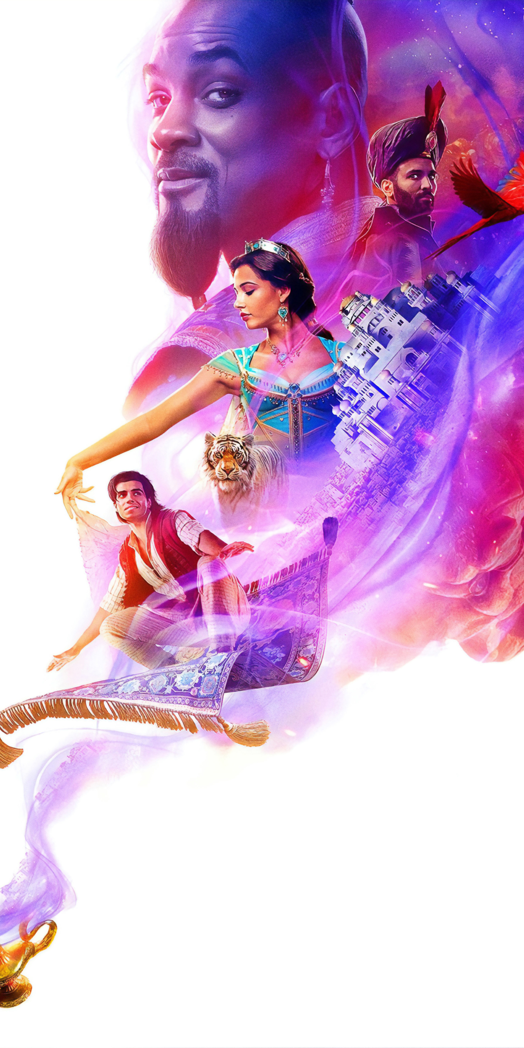 1080x2160 Disney Aladdin 2019 4K One Plus 5T,Honor 7x ...