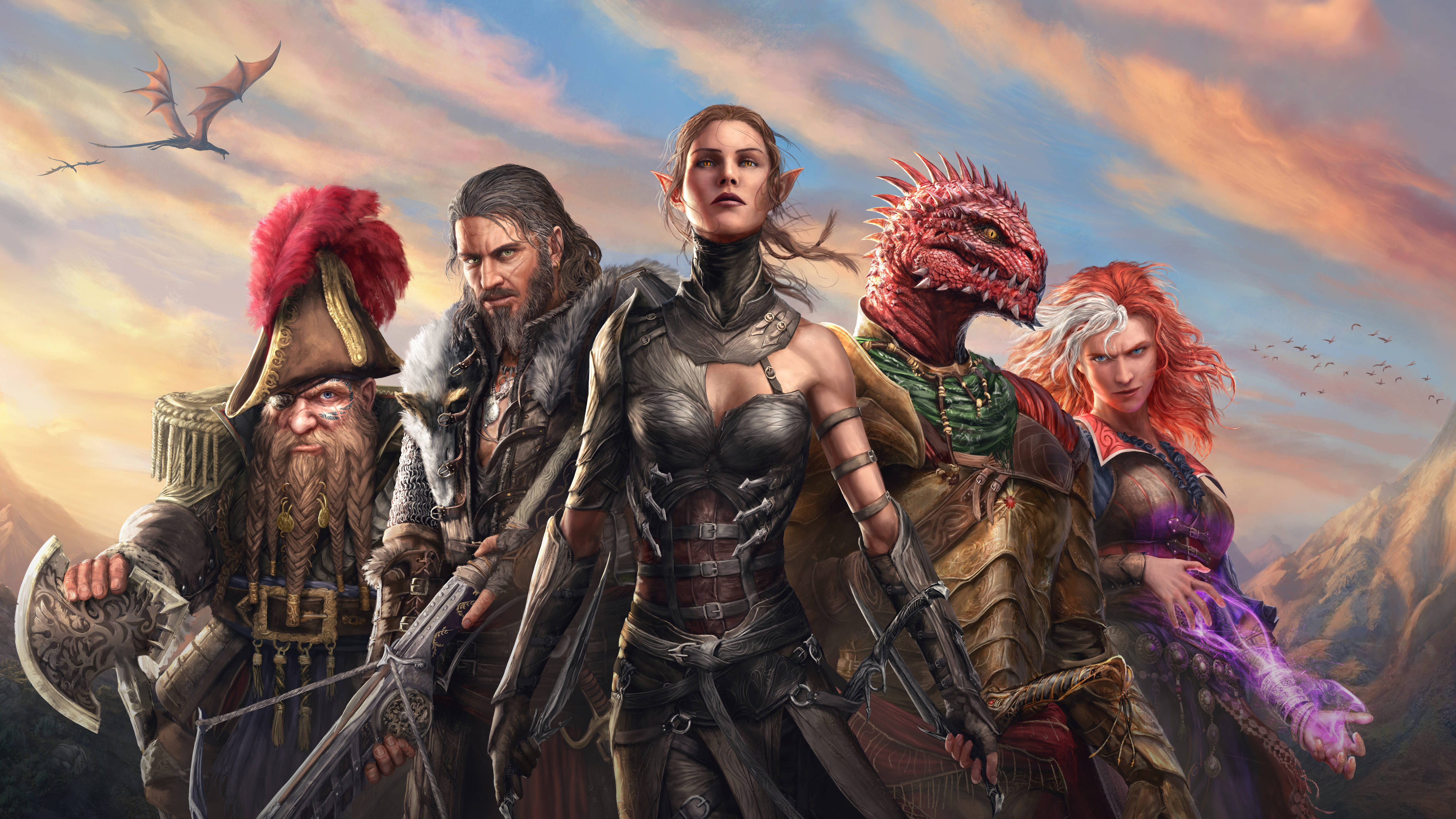 Divinity Original Sin 2 Artwork Wallpaper, HD Games 4K Wallpapers, Images,  Photos and Background - Wallpapers Den