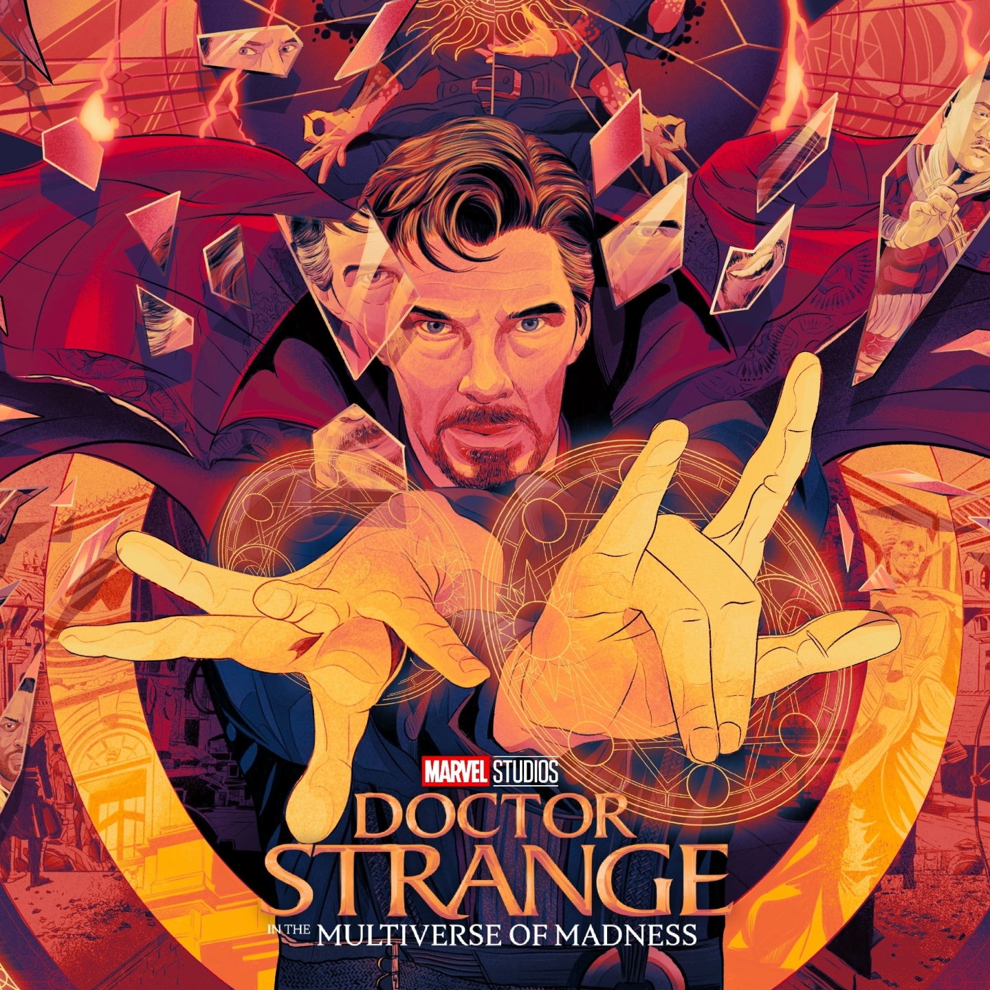 1440x1440 Doctor Strange 2 Movie Digital Art 1440x1440 Resolution ...