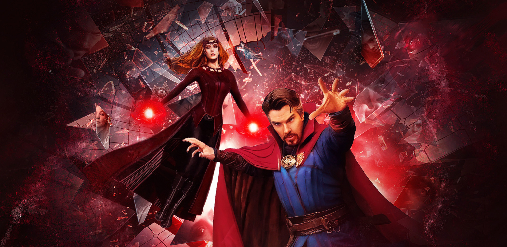1024x500 Doctor Strange And Scarlet Witch In Multiverse Of Madness 1024x500  Resolution Wallpaper, HD Movies 4K Wallpapers, Images, Photos and  Background - Wallpapers Den