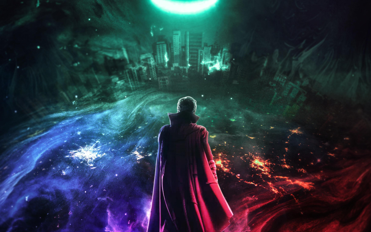 1280x800 Doctor Strange in the Multiverse of Madness Art 1280x800