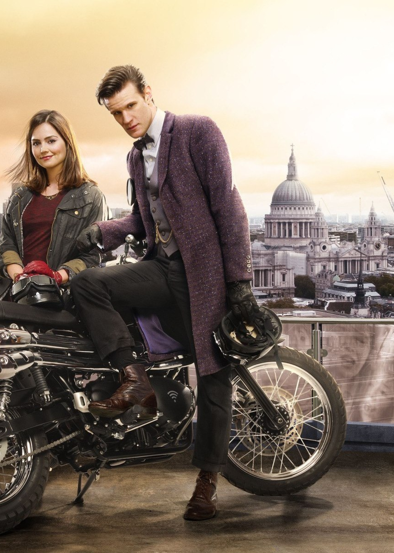1536x2152 doctor who, matt smith, jenna-louise coleman 1536x2152 Resolution  Wallpaper, HD TV Series 4K Wallpapers, Images, Photos and Background -  Wallpapers Den