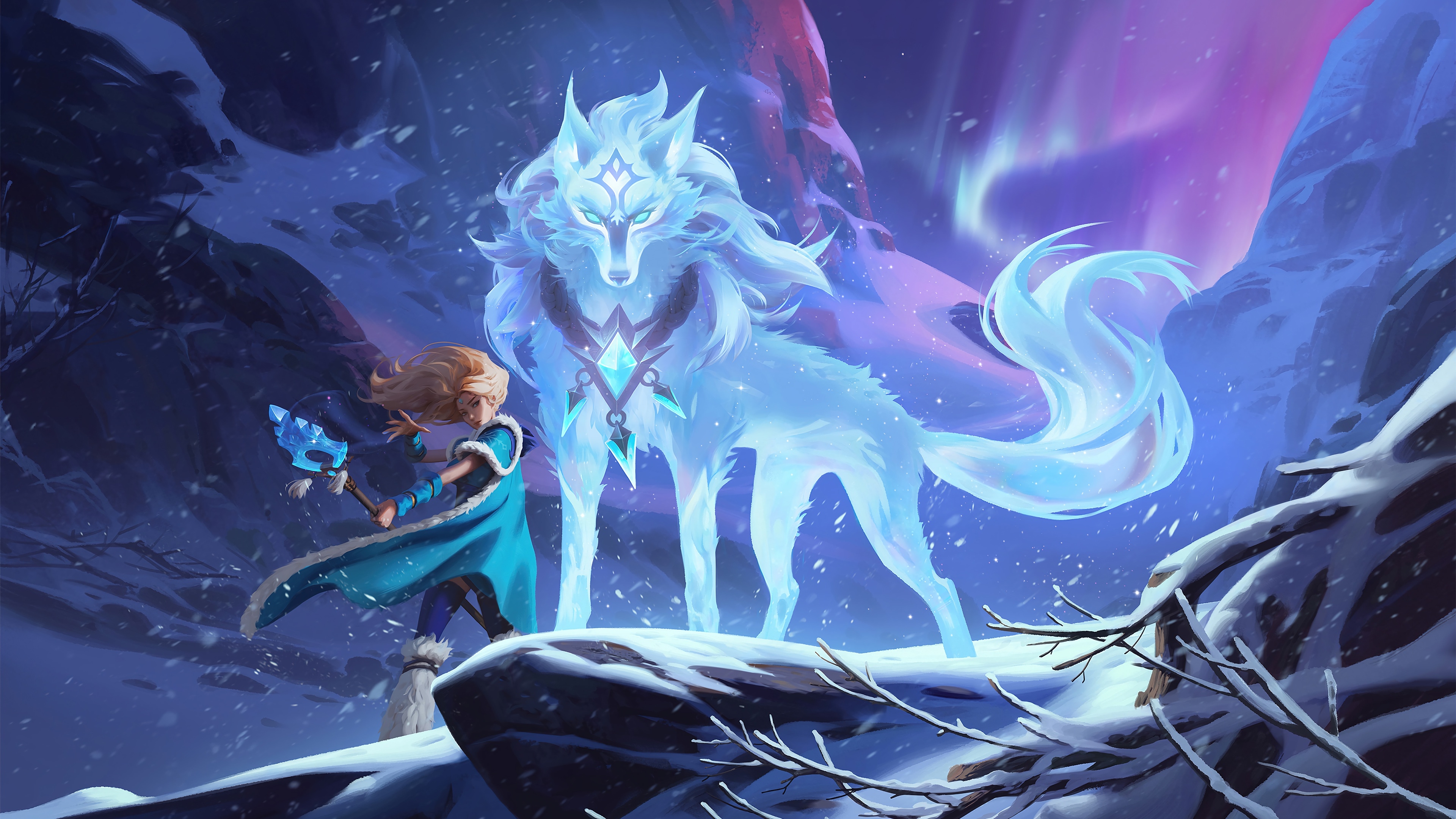 DotA 2 4k Crystal Maiden Wallpaper, HD Games 4K Wallpapers, Images, Photos  and Background - Wallpapers Den