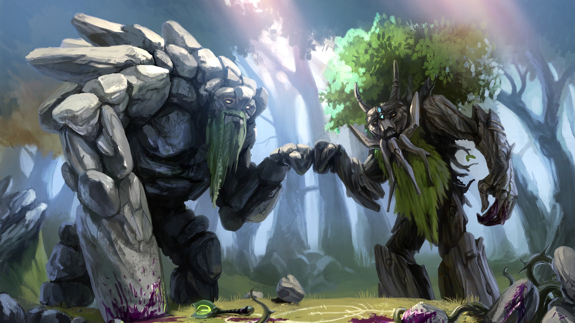 1920x1080 Dota 2 Treant Protector Trees 1080p Laptop Full Hd Images, Photos, Reviews