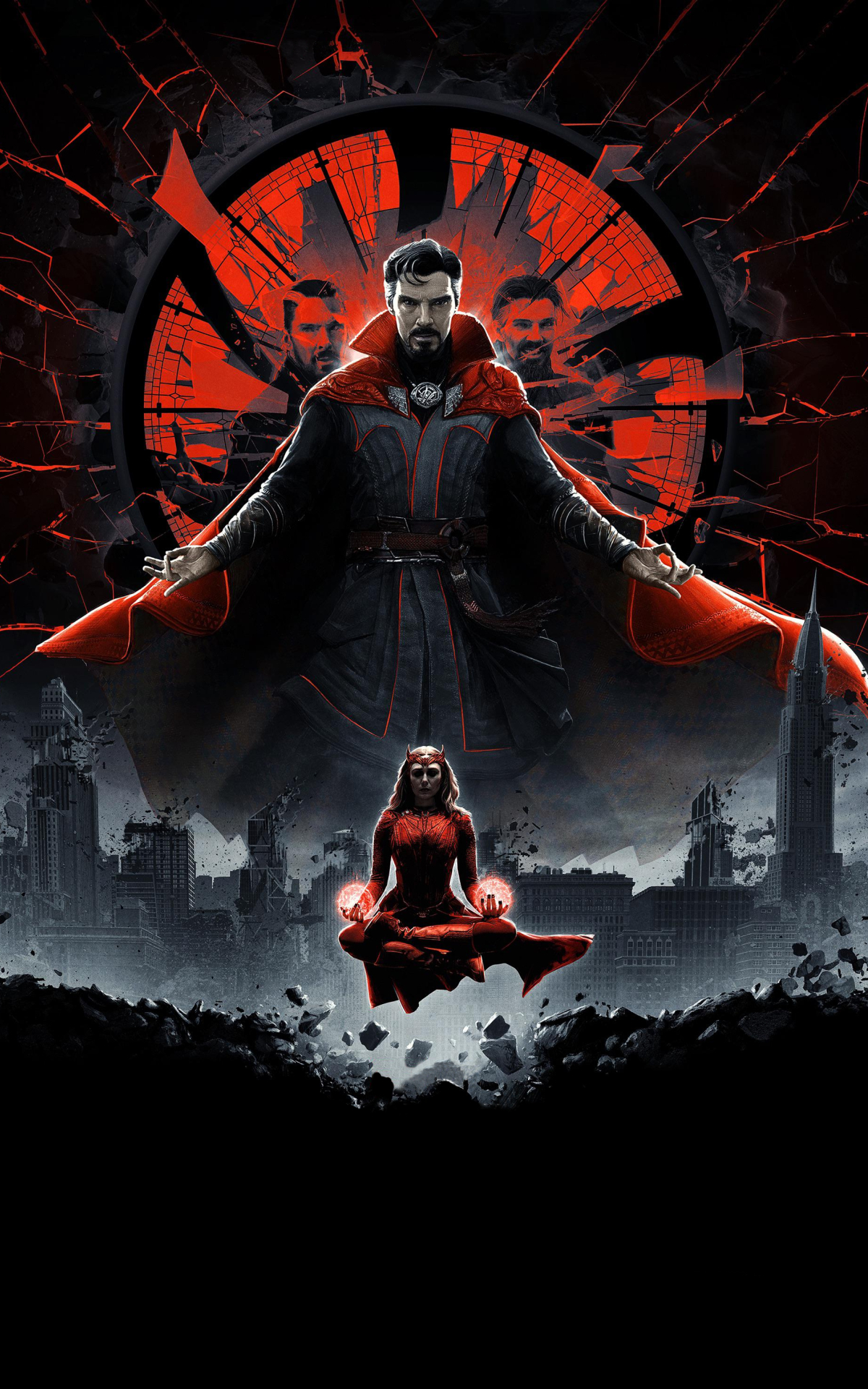 X Resolution Dr Strange Scarlet Witch Movie X