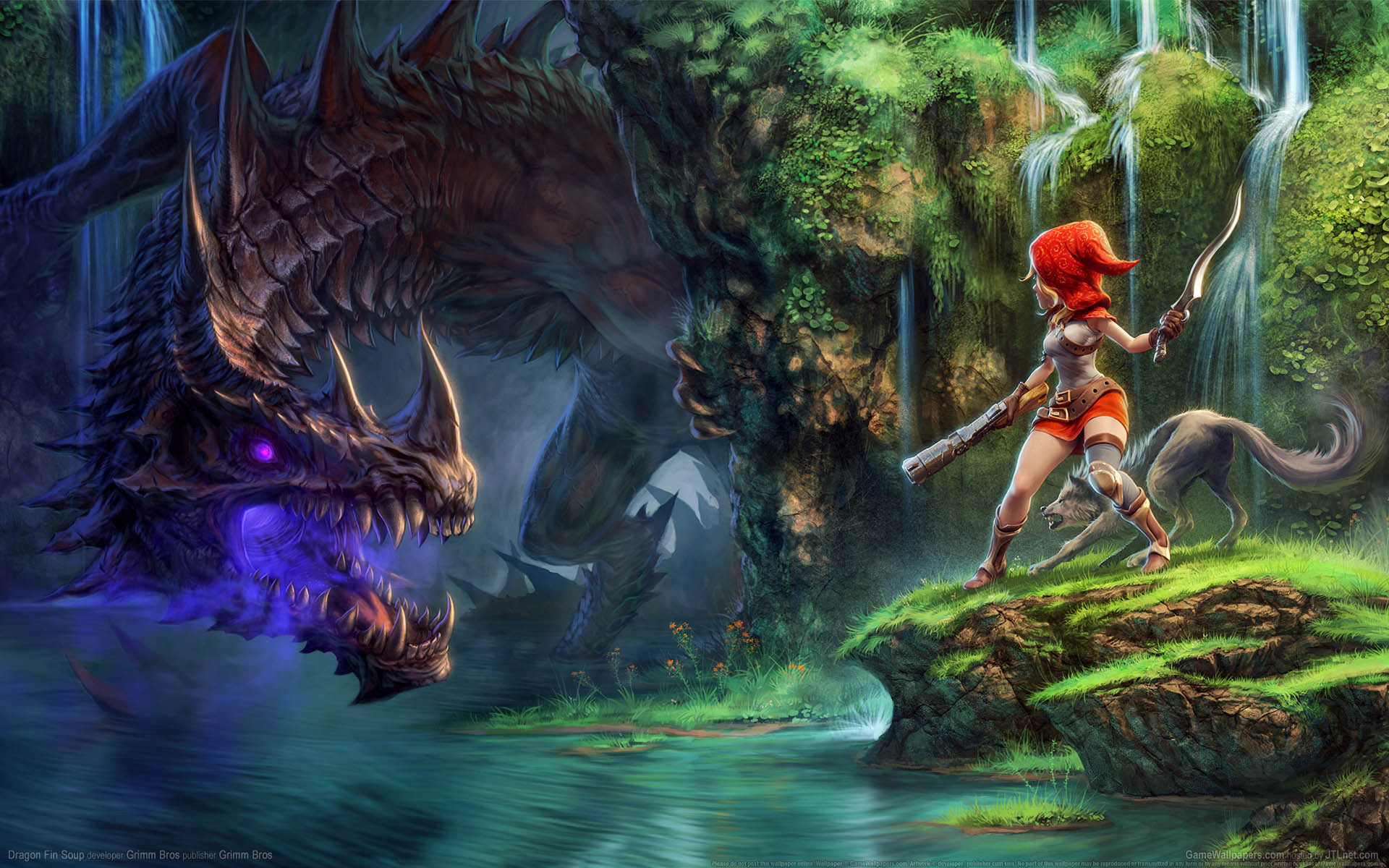 dragon fin soup, dragon, girl Wallpaper, HD Games 4K Wallpapers, Images,  Photos and Background - Wallpapers Den