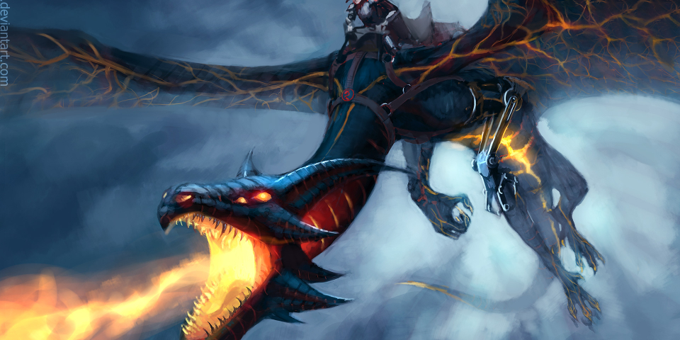 960x480 Resolution Dragon Rider 960x480 Resolution Wallpaper ...