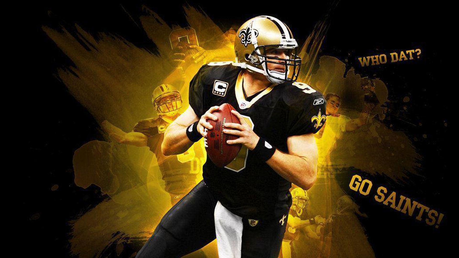 Drew Brees Football Player Wallpaper, HD Sports 4K Wallpapers, Images