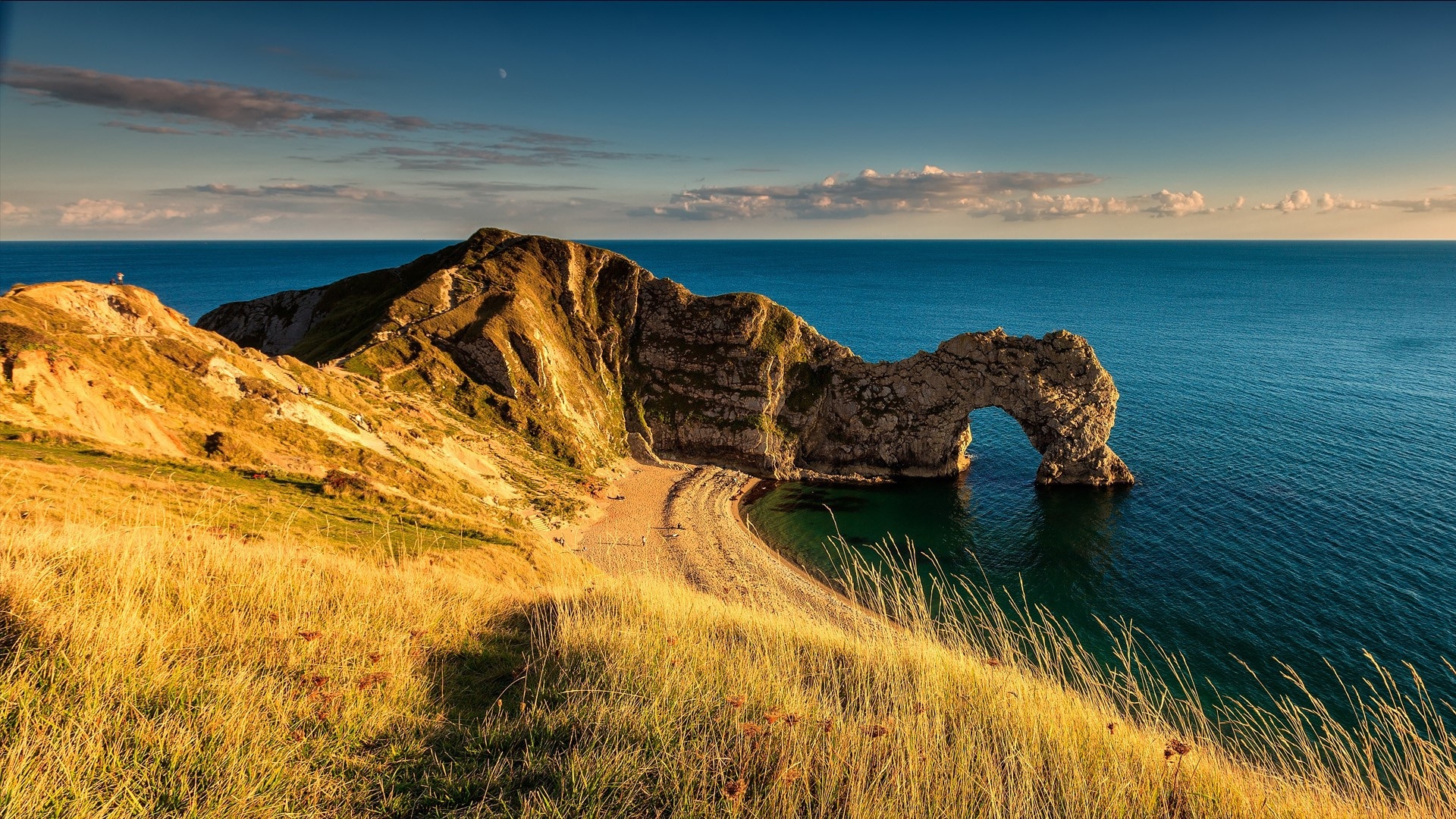 Dorset, britain, castle, england, sunrise, sunset, HD wallpaper | Peakpx