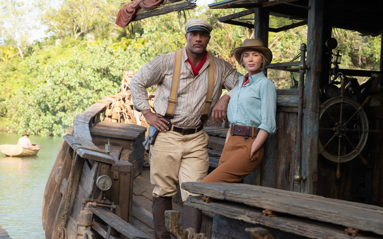 1280x800 Dwayne Johnson And Emily Blunt Jungle Cruise 1280x800 