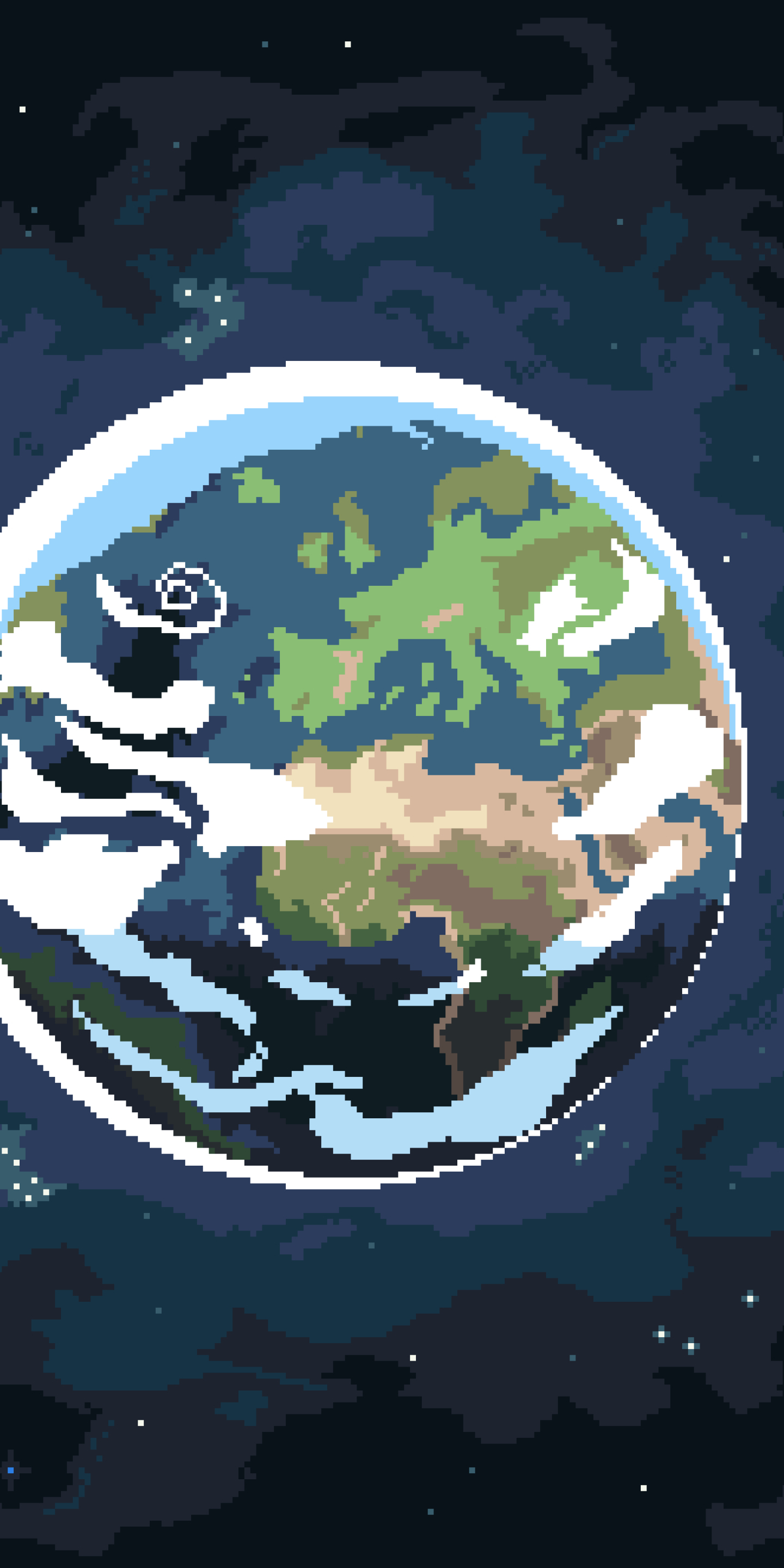 1440x2880 Earth Day Pixel Art 1440x2880 Resolution Wallpaper Hd Artist 4k Wallpapers Images 5508