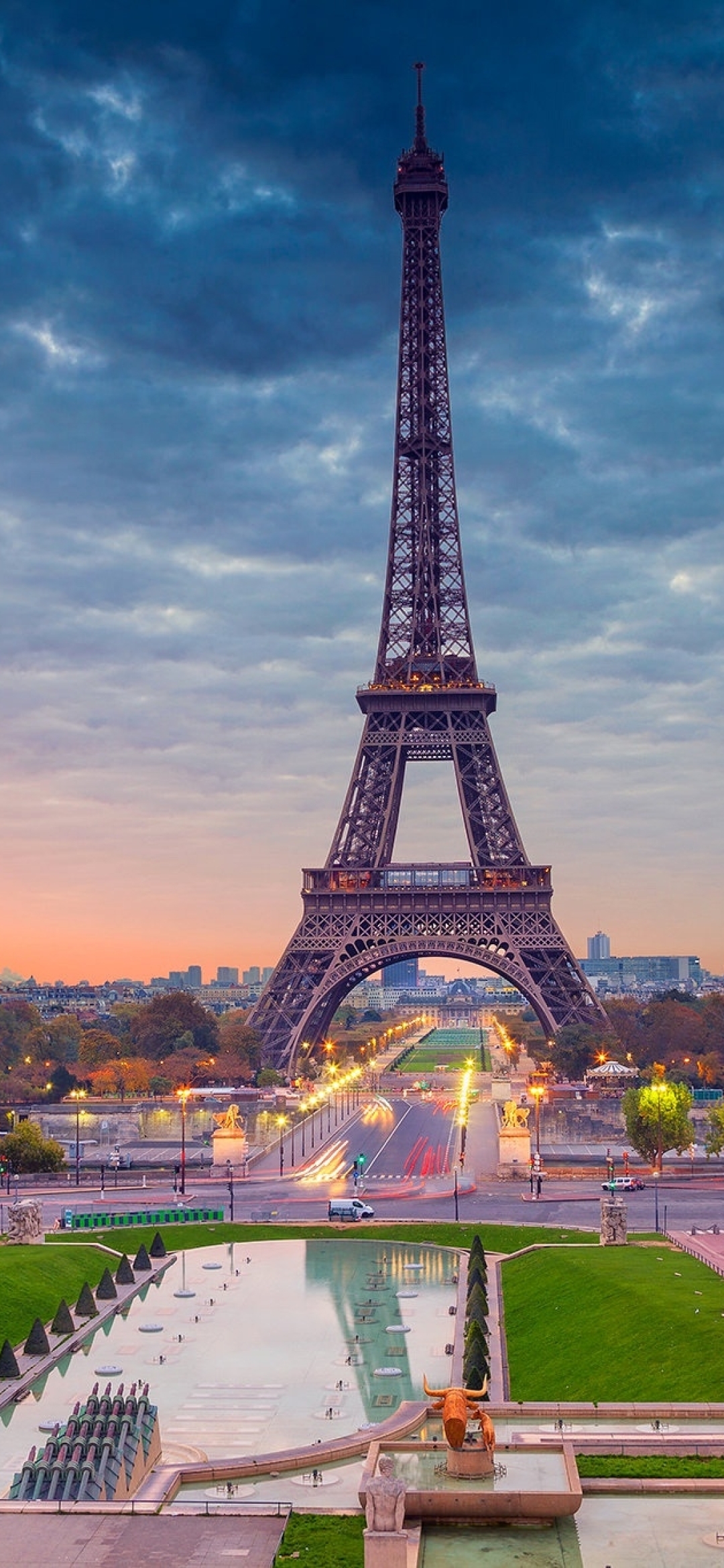 1080x2340 Eiffel Tower Paris Beautiful View 1080x2340 Resolution Wallpaper,  HD City 4K Wallpapers, Images, Photos and Background - Wallpapers Den