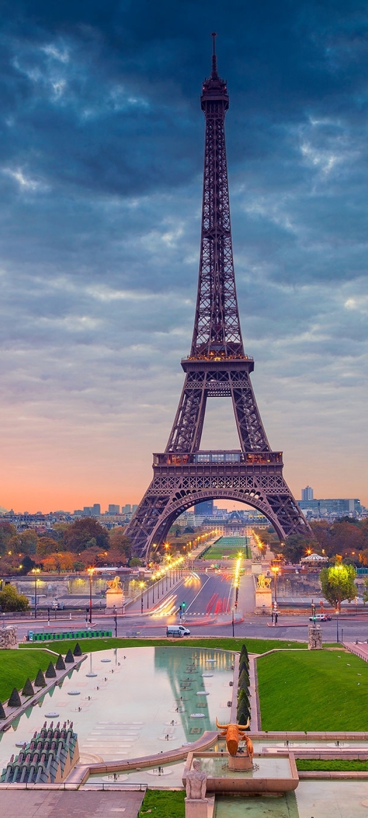 720x1600 Eiffel Tower Paris Beautiful View 720x1600 Resolution Wallpaper,  HD City 4K Wallpapers, Images, Photos and Background - Wallpapers Den