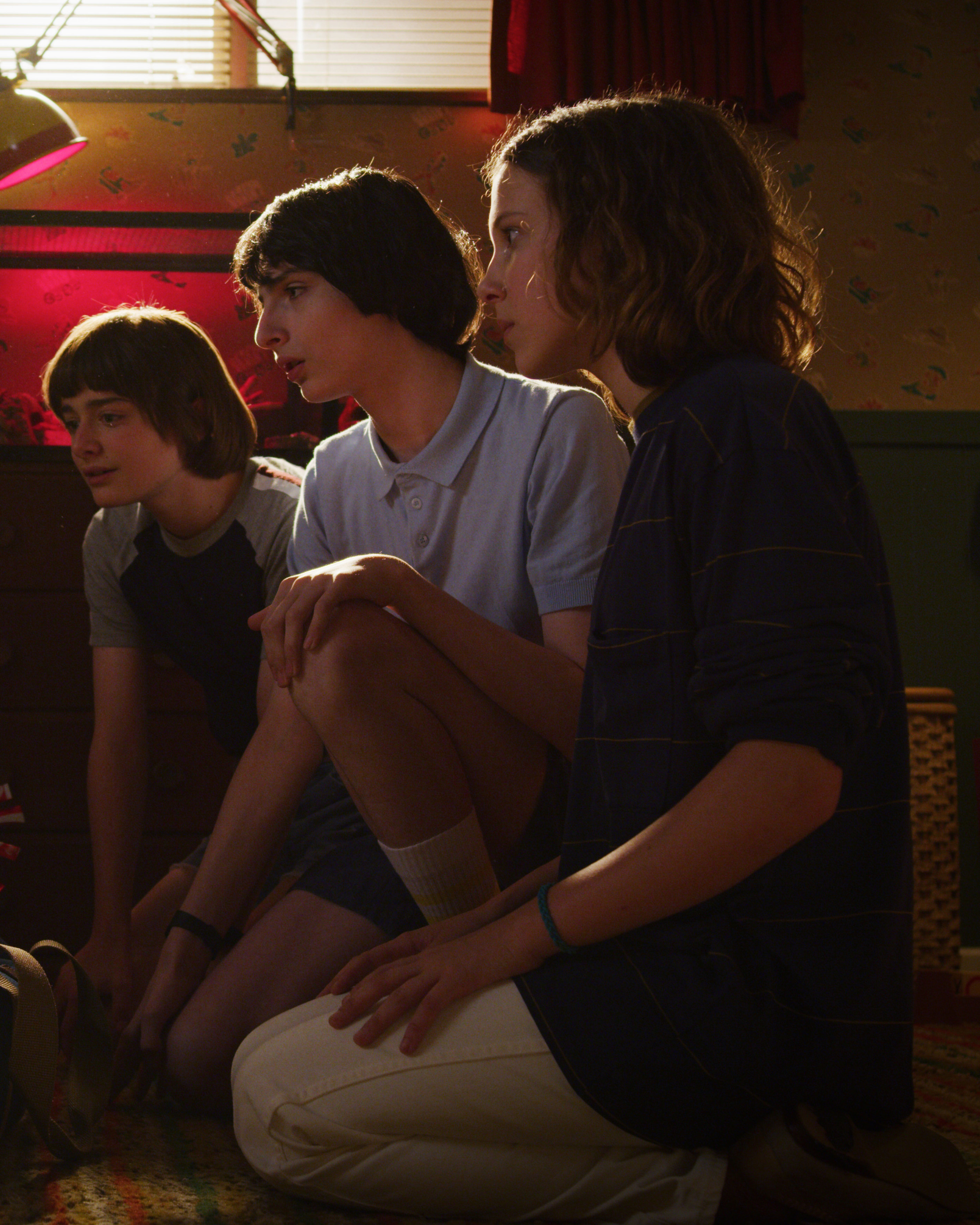Stranger Things 3  Eleven Mike Will Max and Lucas 4K wallpaper download