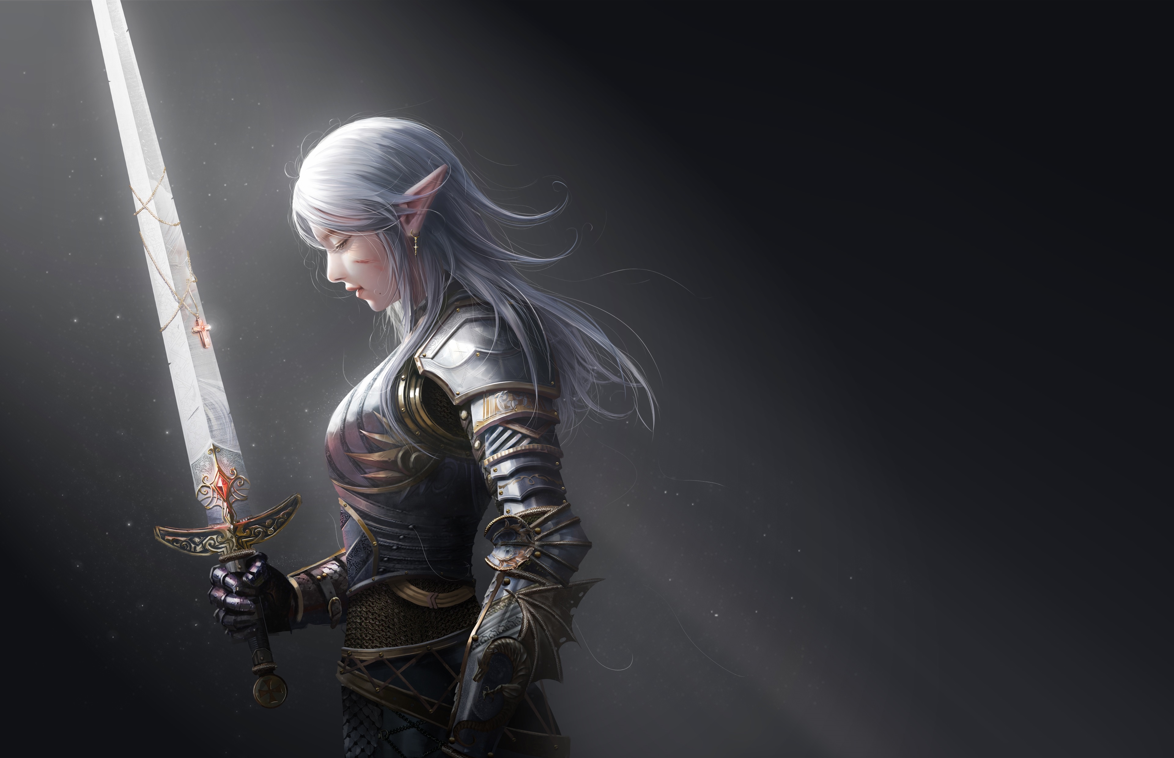 Elf Warrior Wallpaper, HD Fantasy 4K Wallpapers, Images, Photos and  Background - Wallpapers Den