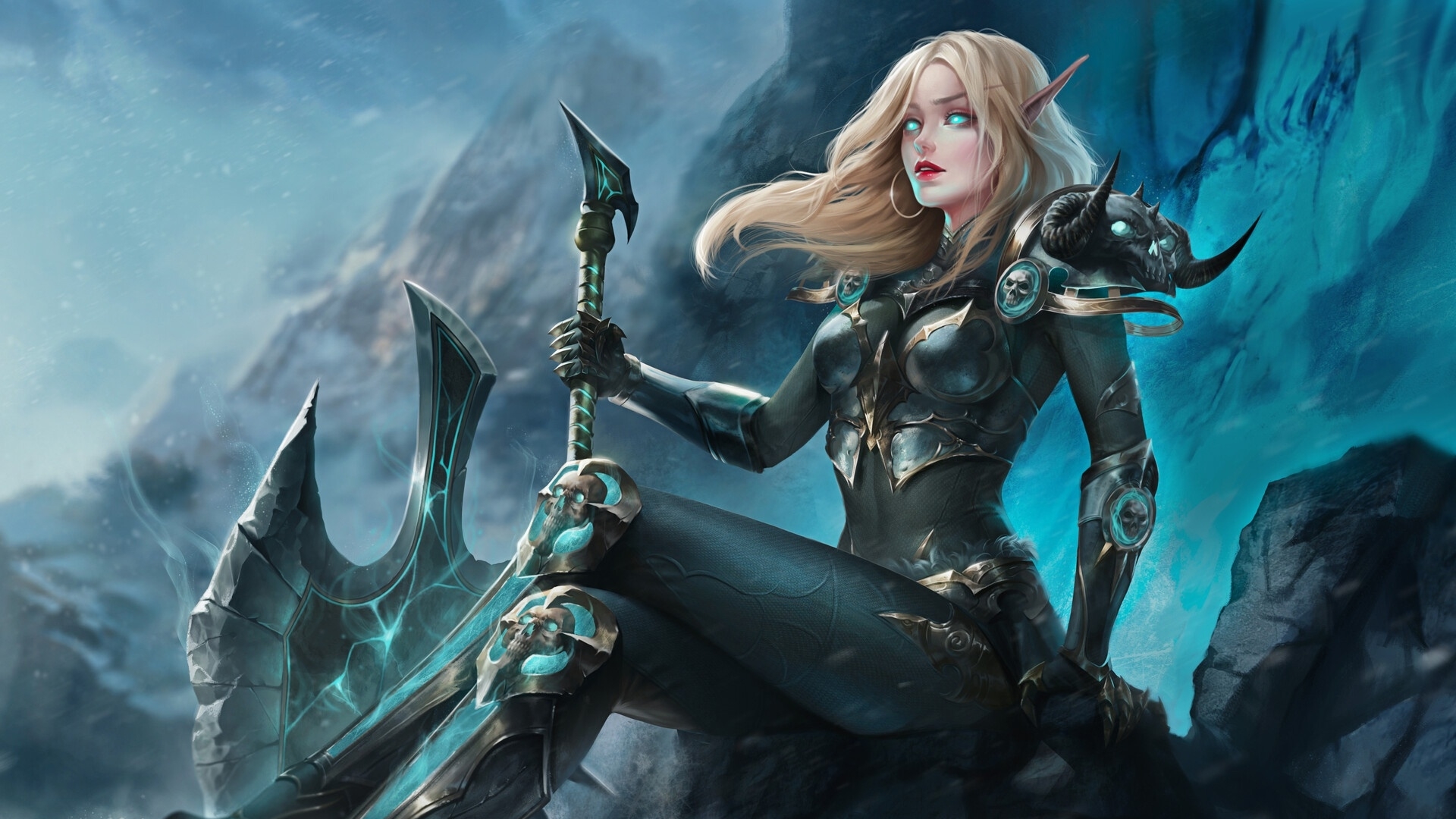 1920x1080 Elf Woman Warrior 1080P Laptop Full HD Wallpaper, HD Games 4K  Wallpapers, Images, Photos and Background - Wallpapers Den