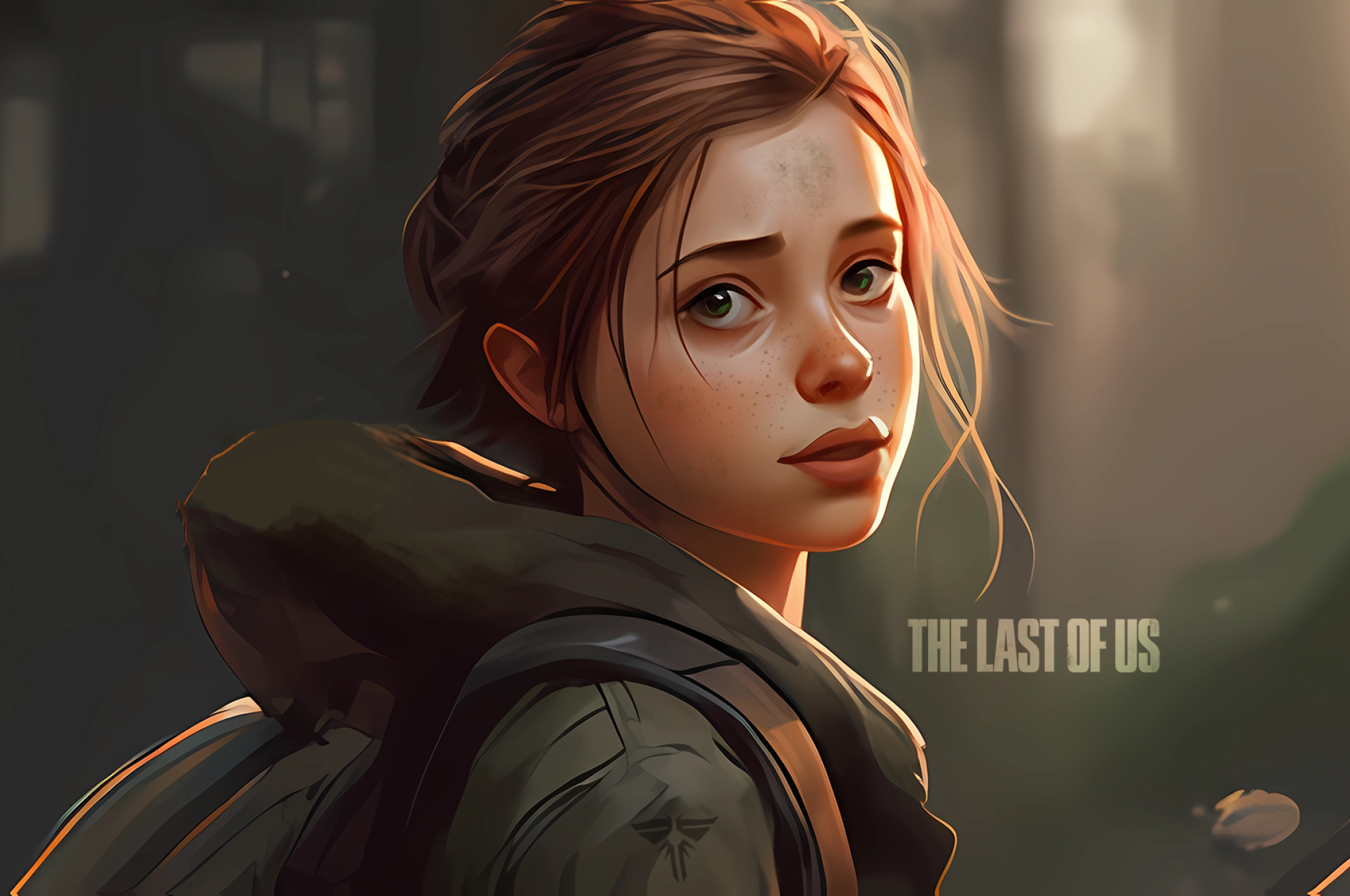 1977x1313 Ellie AI Art The Last of Us 1977x1313 Resolution Wallpaper ...