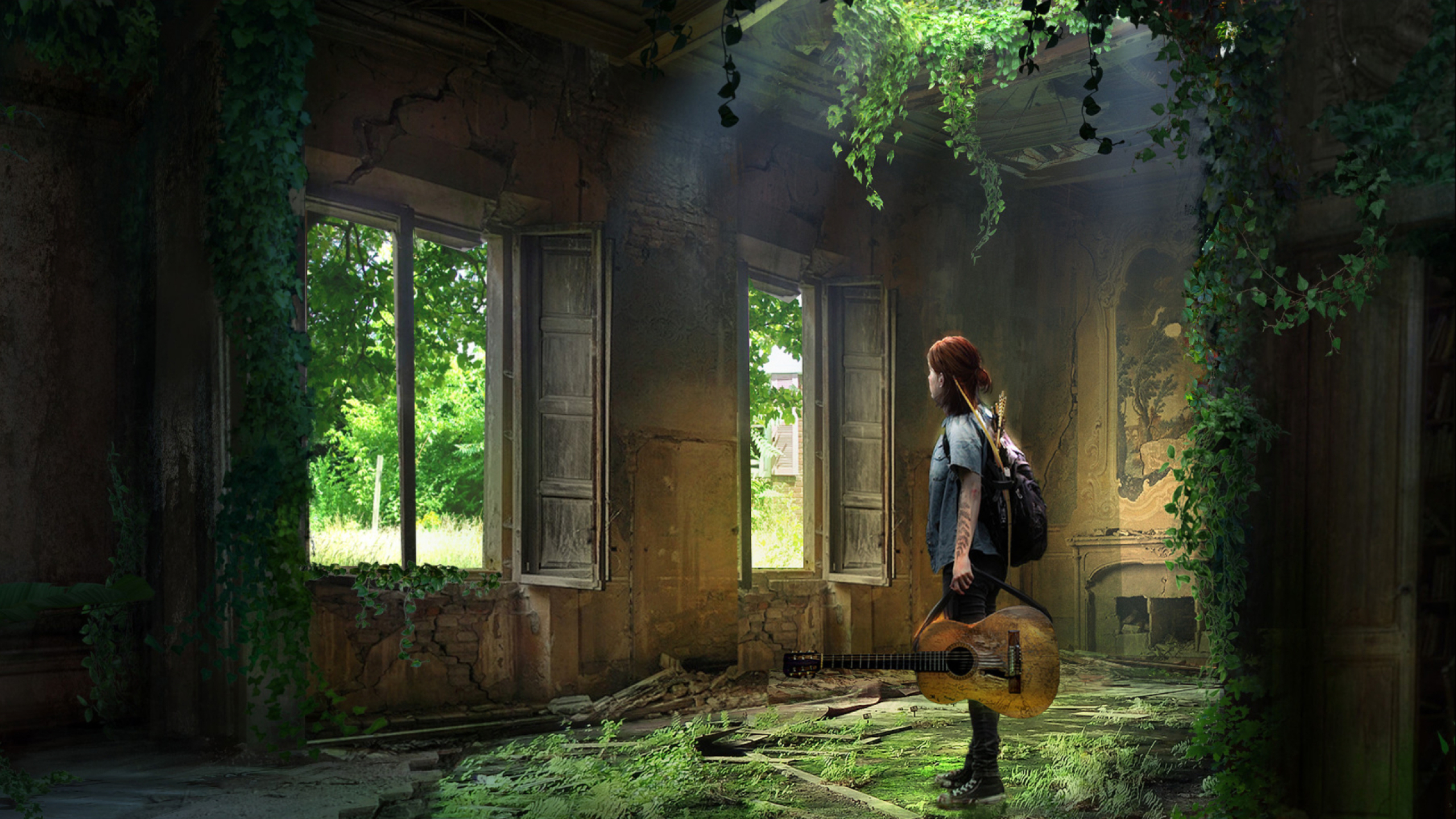 Last Of Us 2 Ellie WQHD 1440P Wallpaper