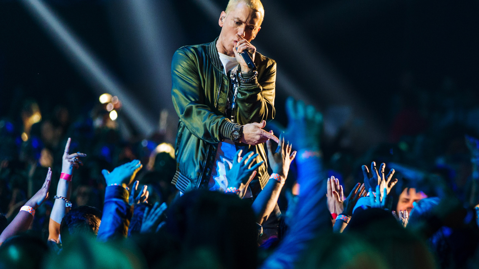 1920x1080 eminem, performance, audience 1080P Laptop Full HD Wallpaper, HD  Music 4K Wallpapers, Images, Photos and Background - Wallpapers Den