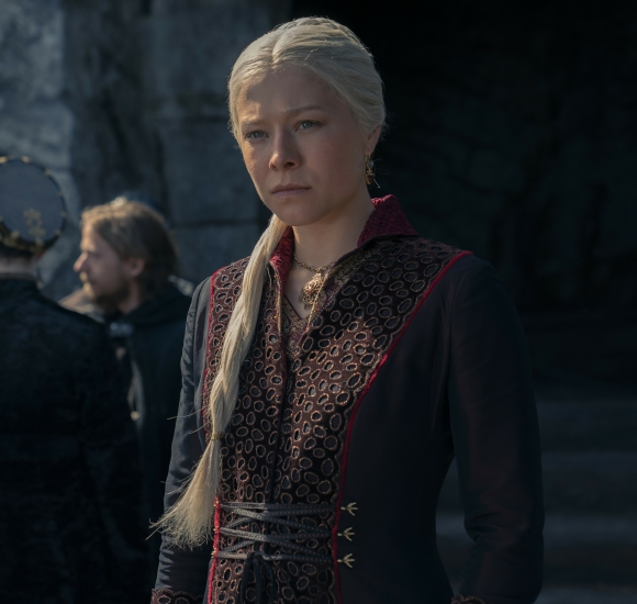 580x550 Emma D'Arcy as Rhaenyra Targaryen 5K Hightower House of the ...