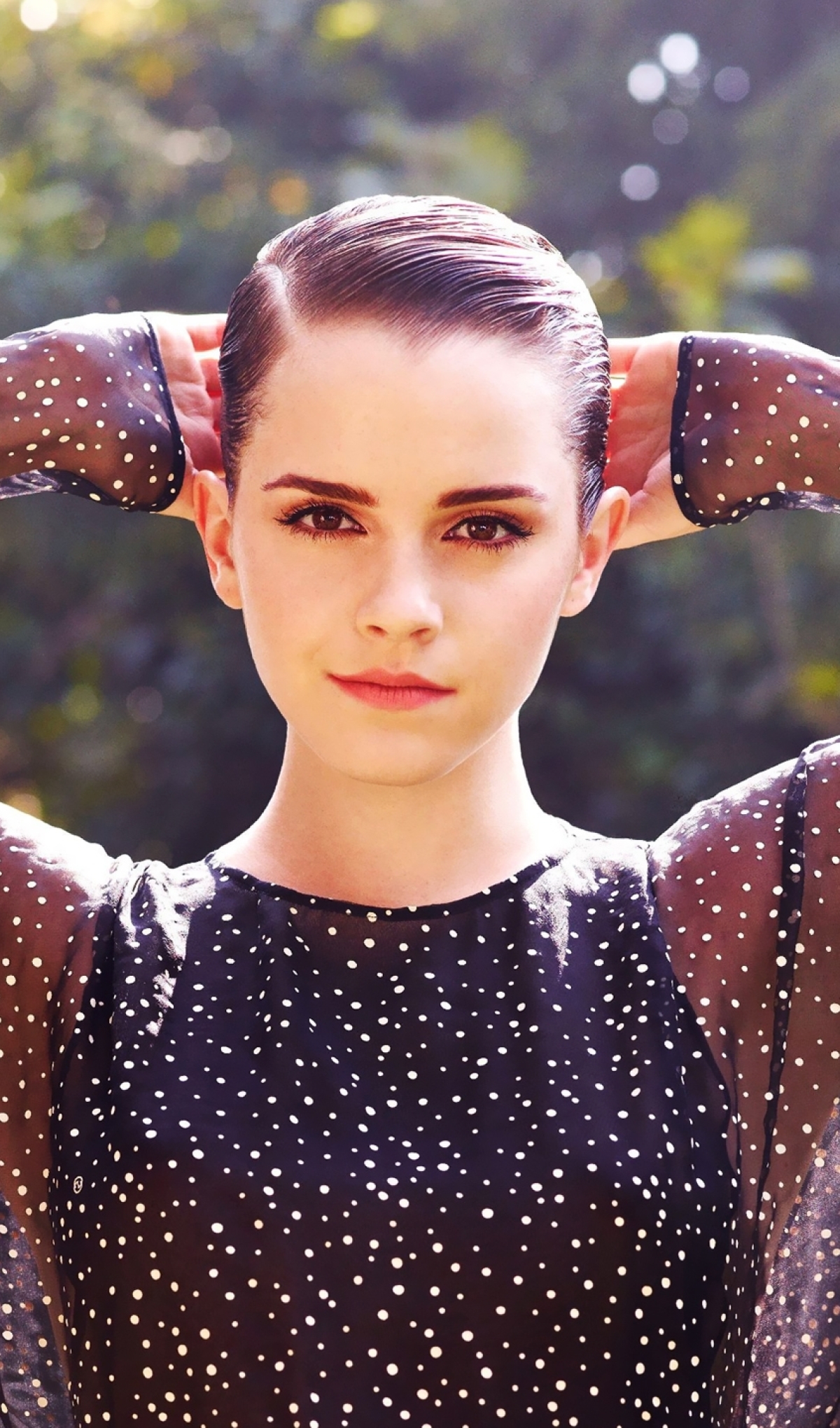 1200x2040 Resolution Emma Watson Brunette Photoshoot 1200x2040