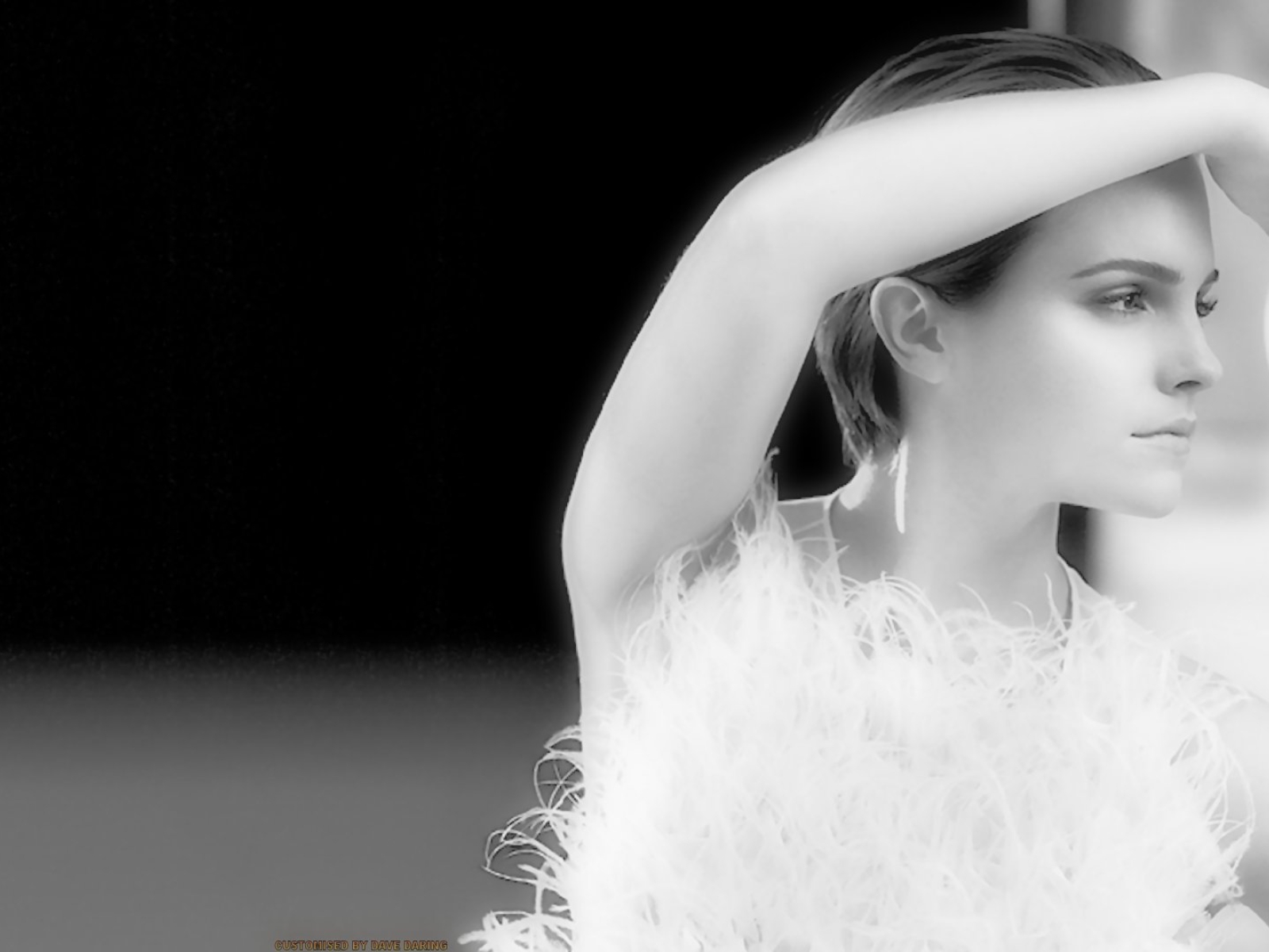 Emma Watson White Dress Photoshoot, Full HD Wallpaper