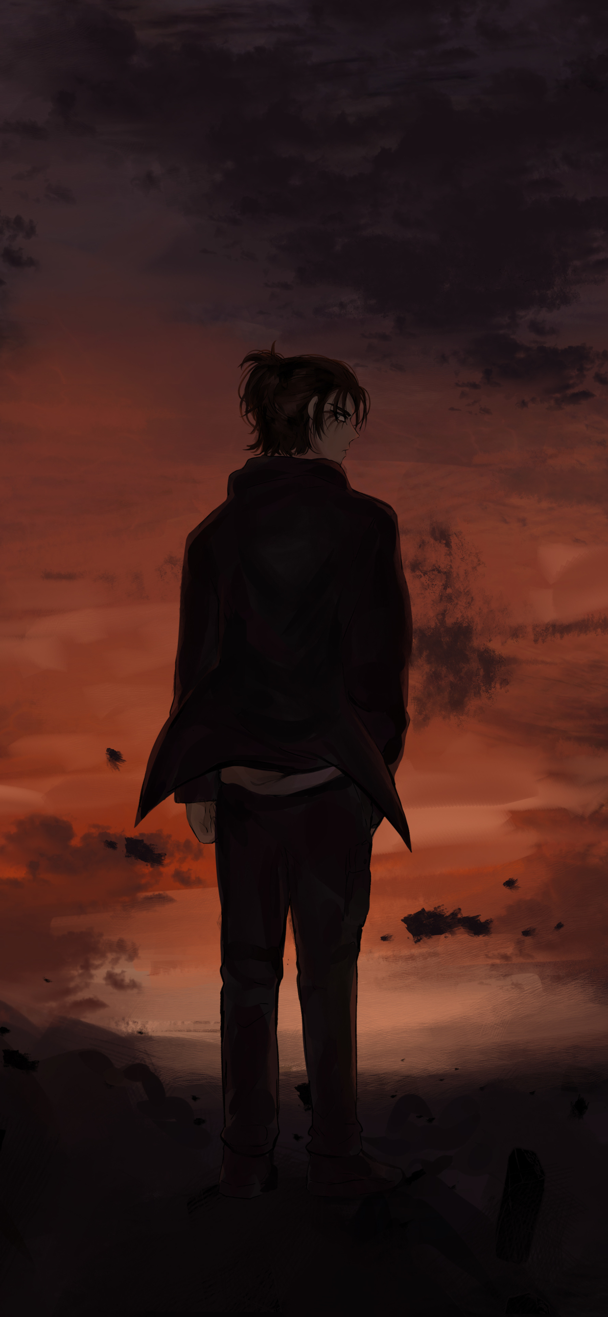 1242x2688 Eren Yeager Cool Attack On Titan Iphone Xs Max Wallpaper Hd