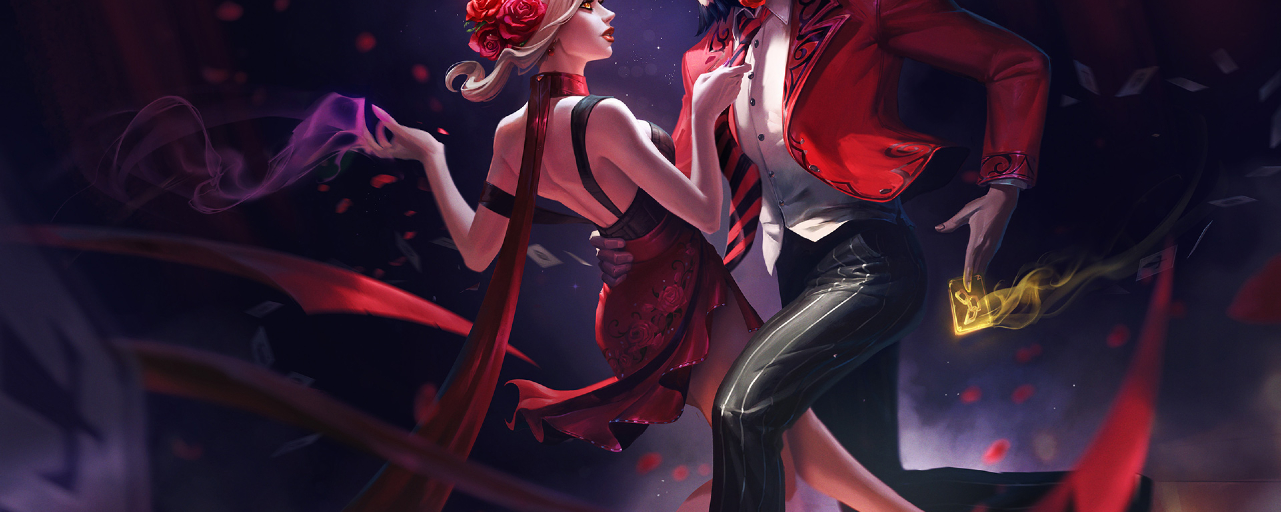 2560x1024 Evelynn And Twisted Fate League Of Legends 2560x1024 Resolution Wallpaper Hd Games 4k Wallpapers Images Photos And Background Wallpapers Den