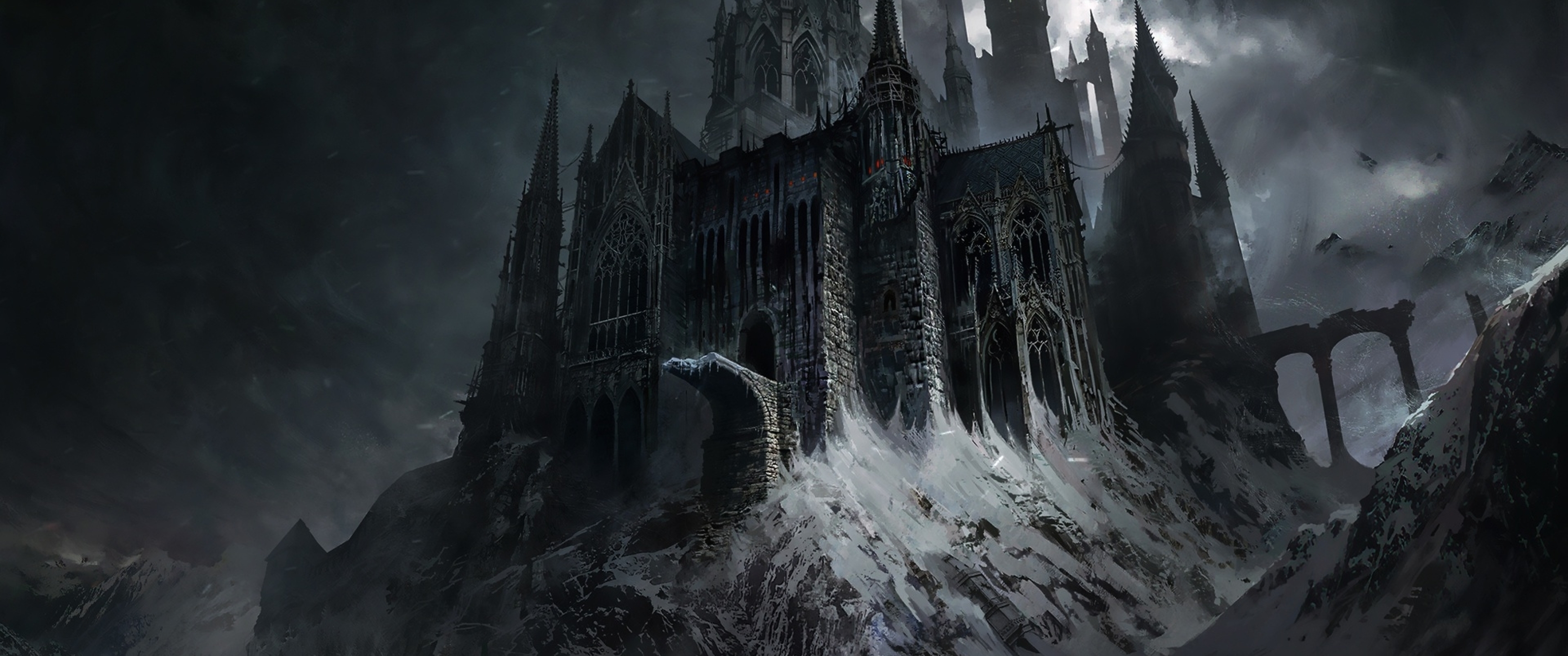 3440x1440 Resolution Evil Castle Dark Fantasy 3440x1440 Resolution ...