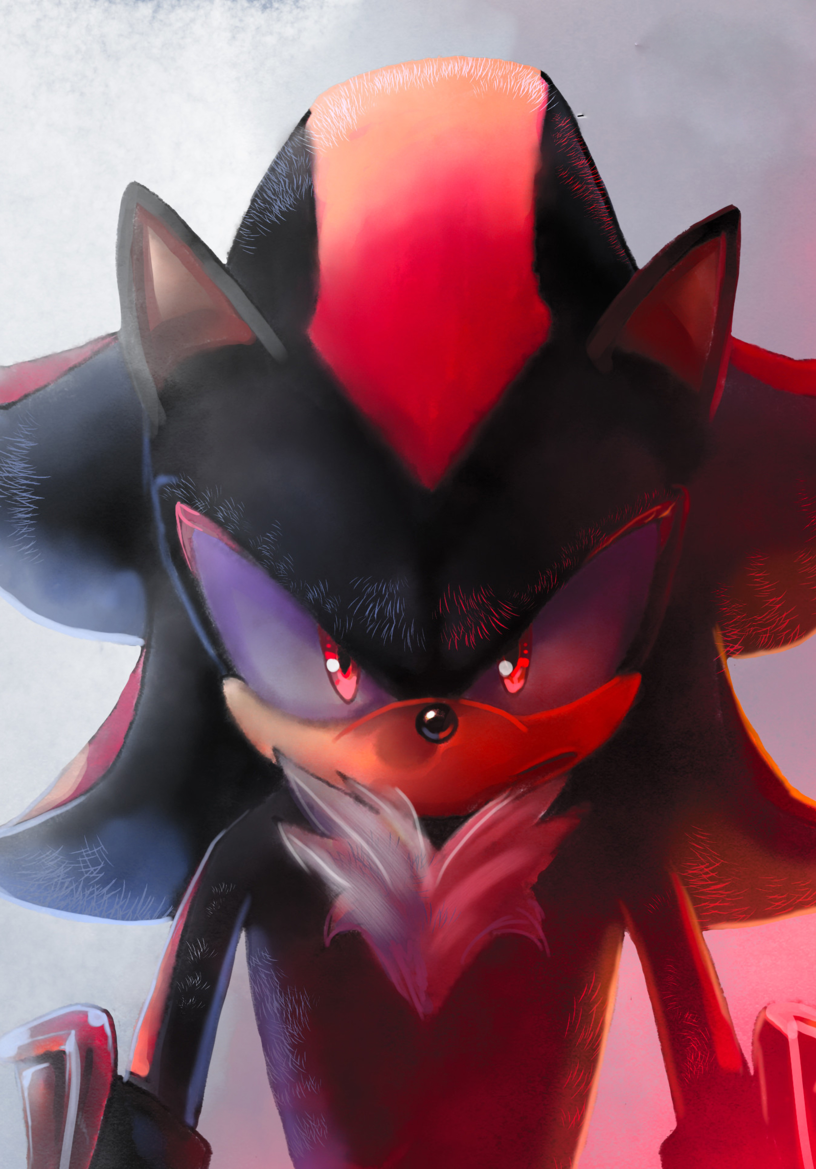 Evil Sonic The Hedgehog (1668x2388) Resolution Wallpaper.