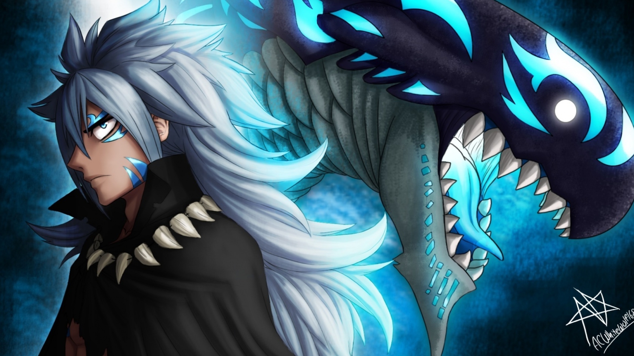 2048x1152 Fairy Tail Fairy Tail Monster 2048x1152 Resolution