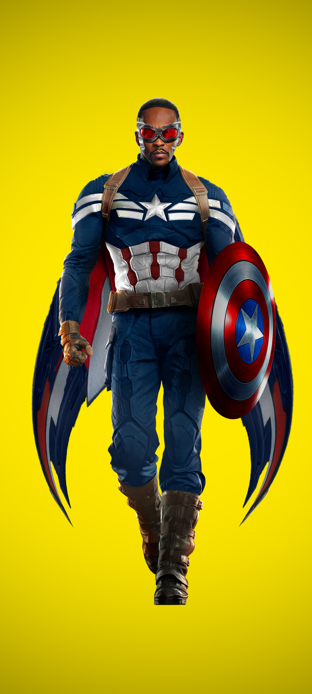 marvel legends captain america falcon