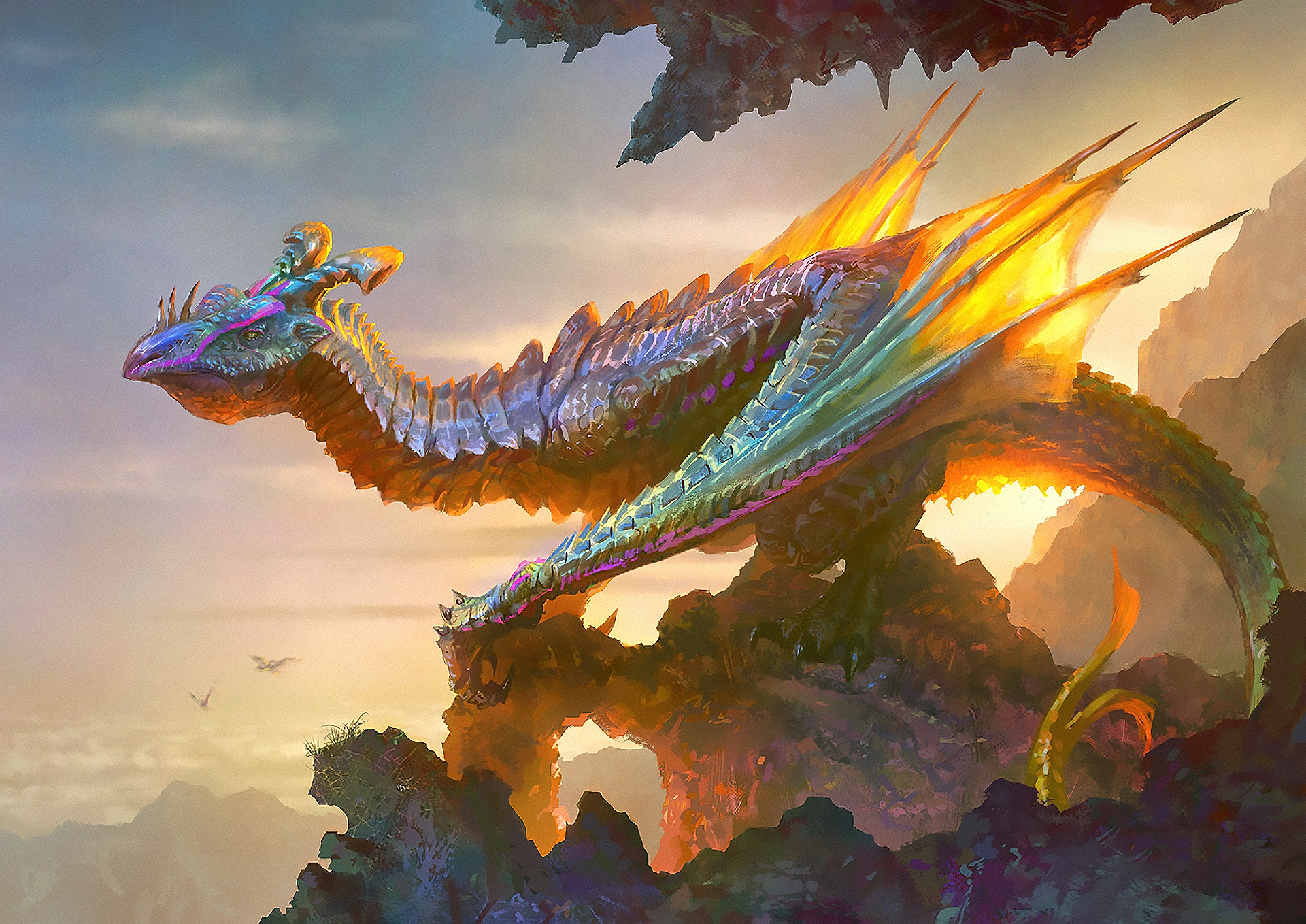 Wallpaper 4k Dragon Warrior Fantasy Digital Art 4k Wallpaper