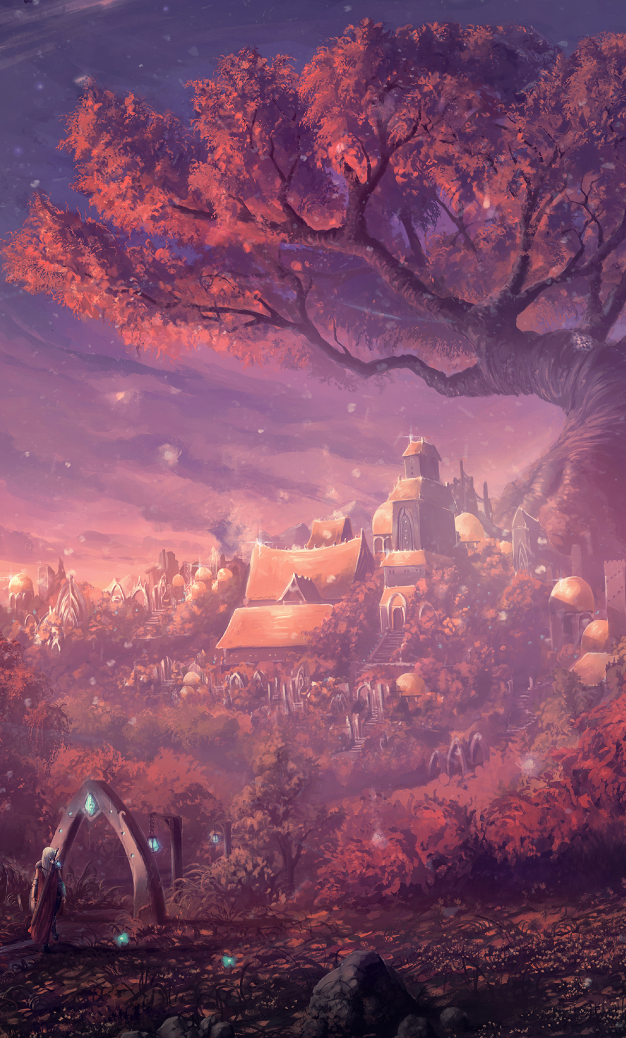 Featured image of post Purple Fantasy Forest Wallpaper - You can also upload and share your favorite magic forest wallpapers.