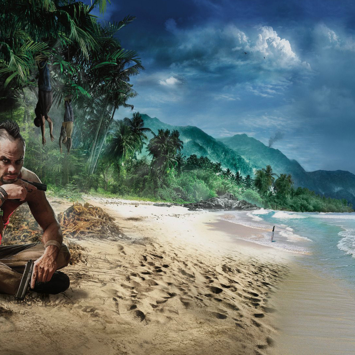 Far Cry 3 Beach Game Full Hd Wallpaper