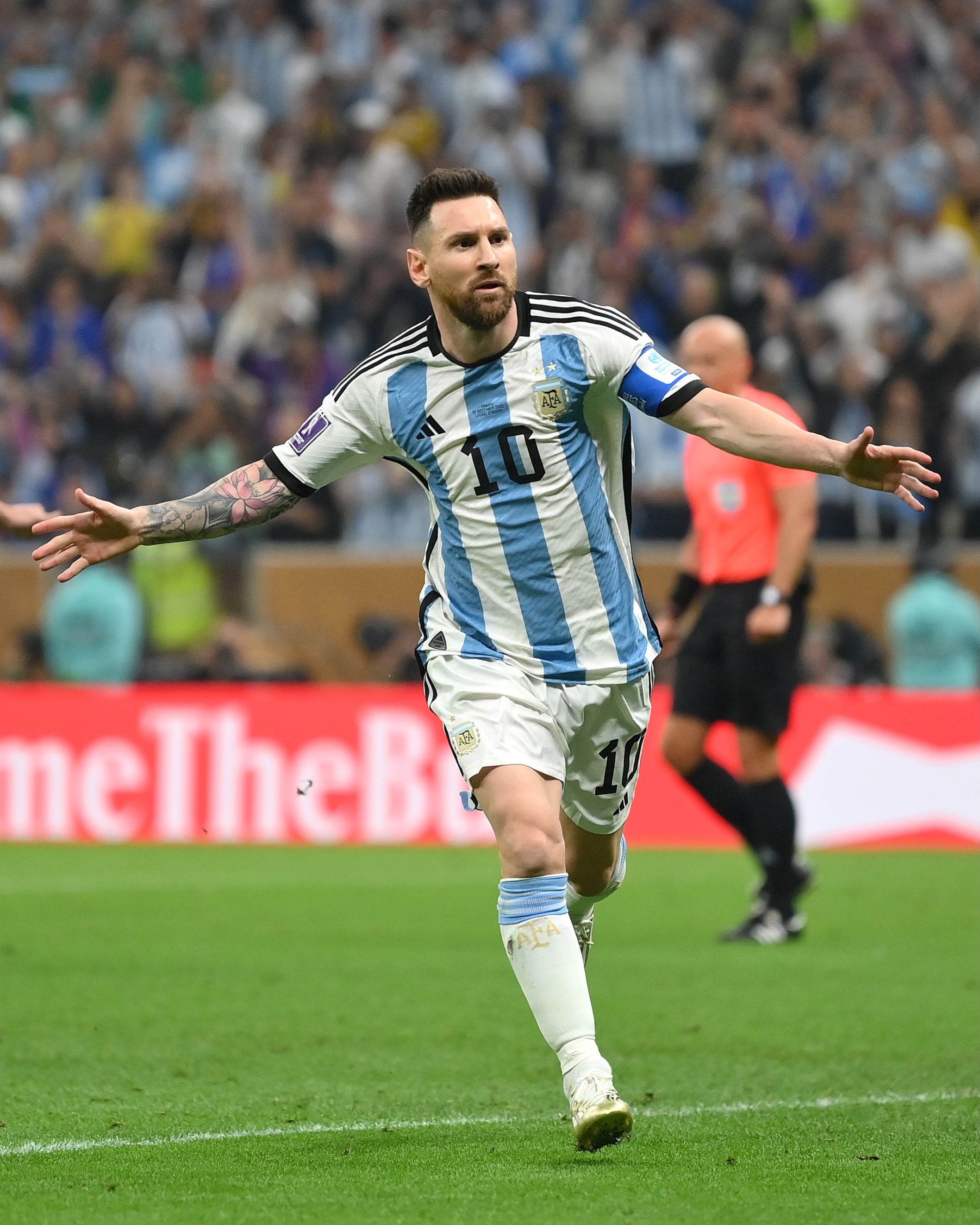 FIFA World Cup 2022 Qatar Champion Messi Wallpaper HD Sports 4K